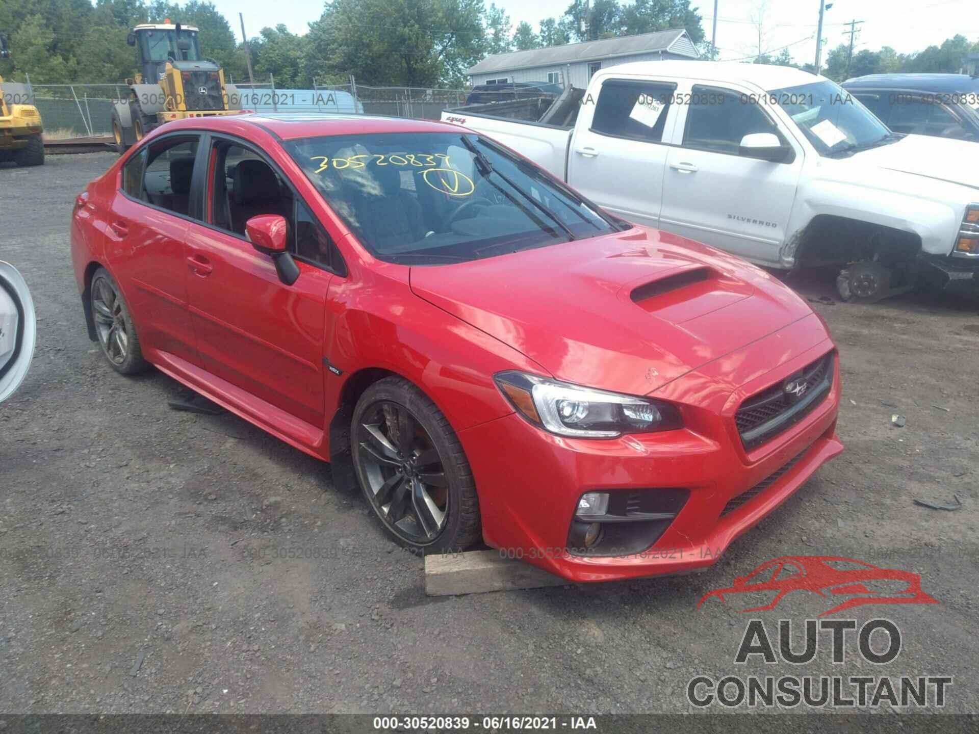 SUBARU WRX 2017 - JF1VA1N64H8812197