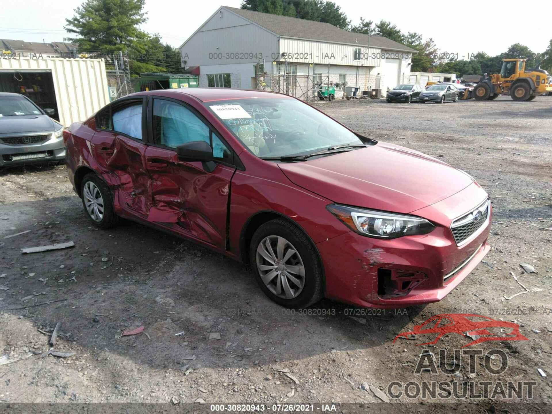 SUBARU IMPREZA 2019 - 4S3GKAB63K3621010