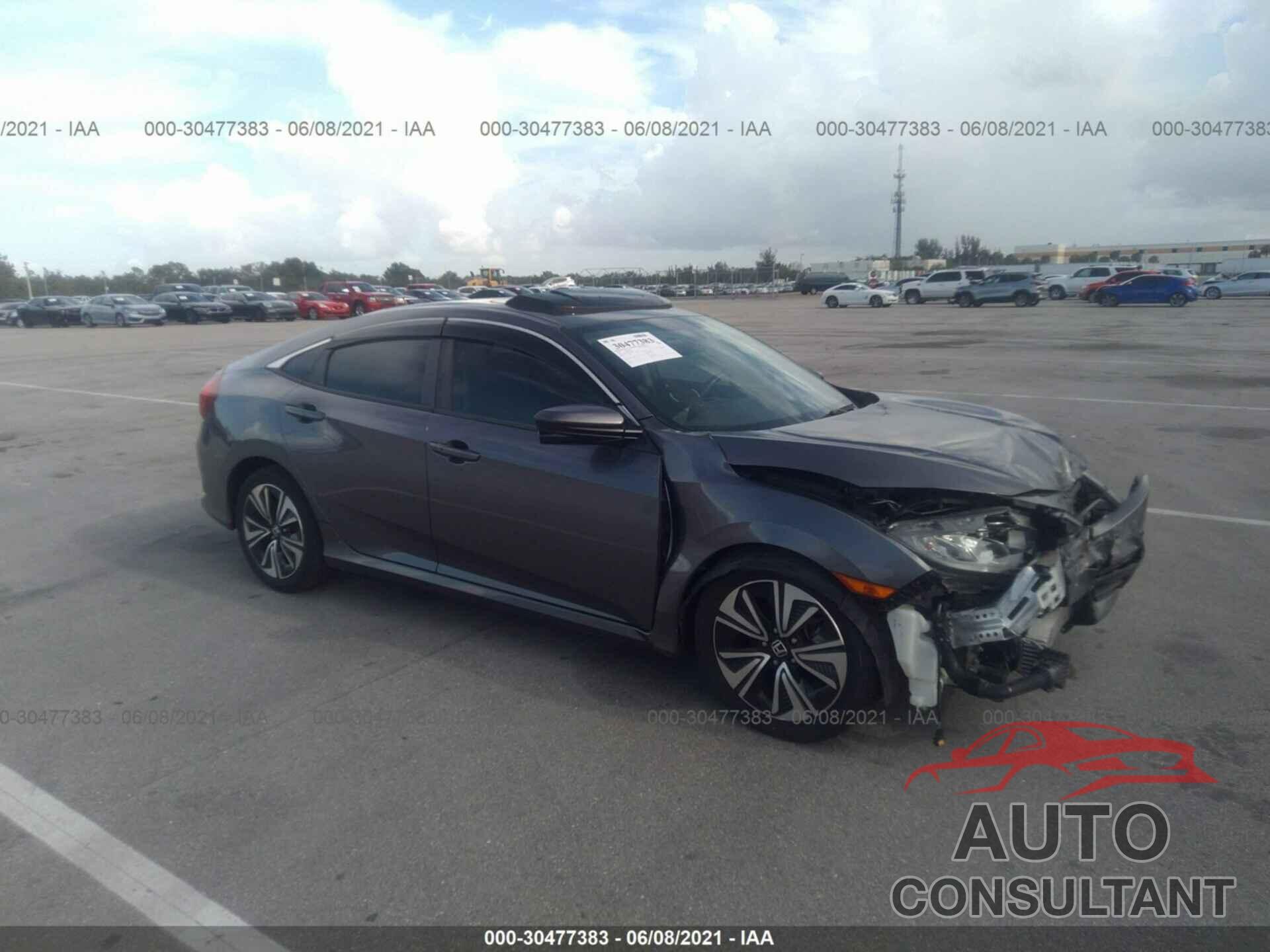 HONDA CIVIC SEDAN 2017 - 19XFC1F78HE032760