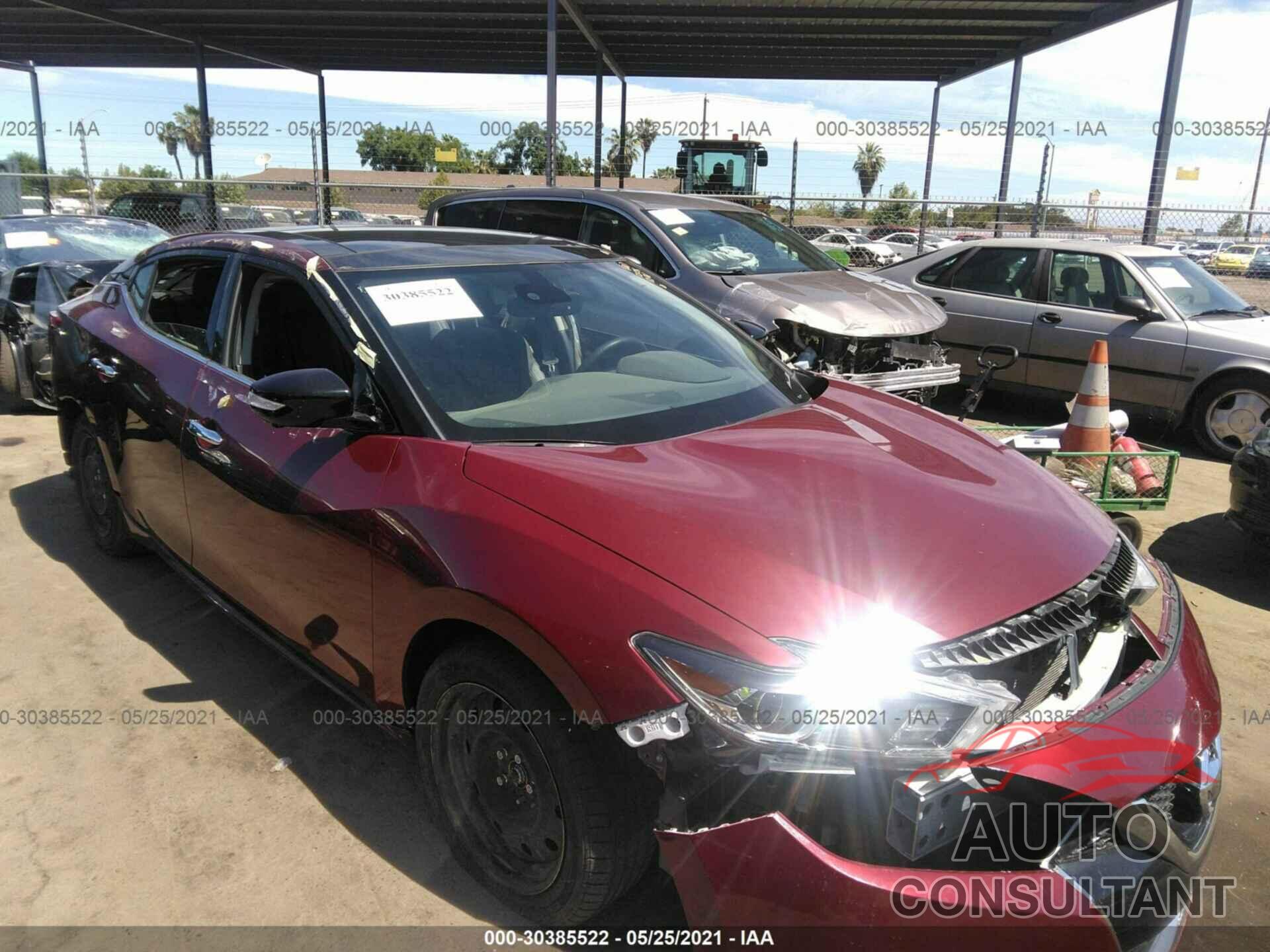 NISSAN MAXIMA 2018 - 1N4AA6AP0JC406446