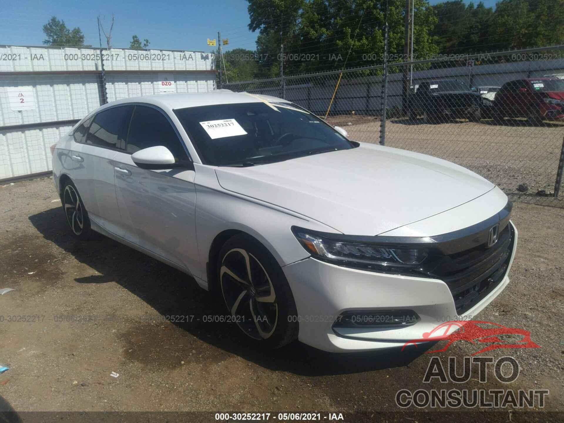 HONDA ACCORD SEDAN 2019 - 1HGCV1F30KA016476