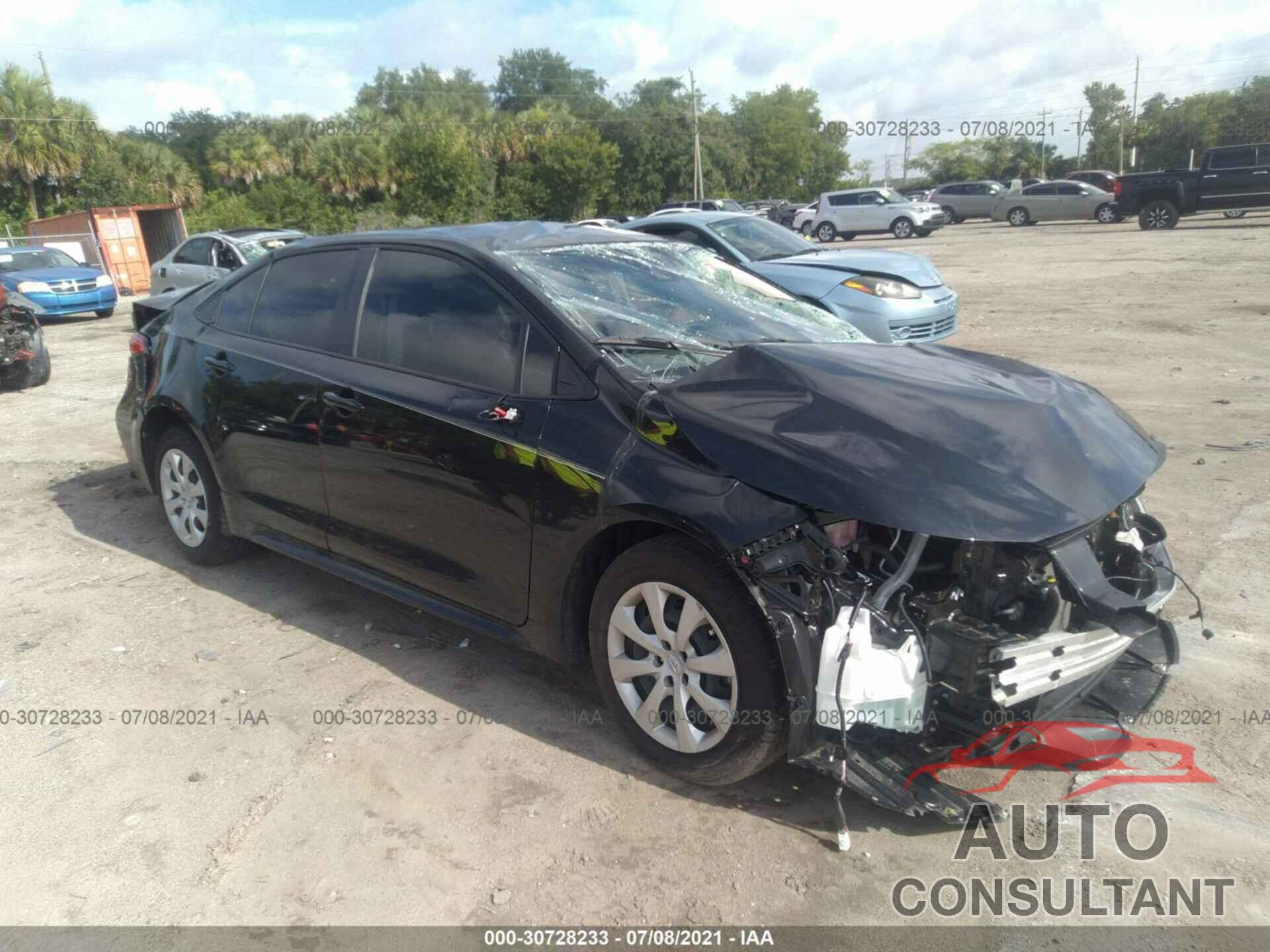 TOYOTA COROLLA 2021 - JTDEPMAE7MJ143031