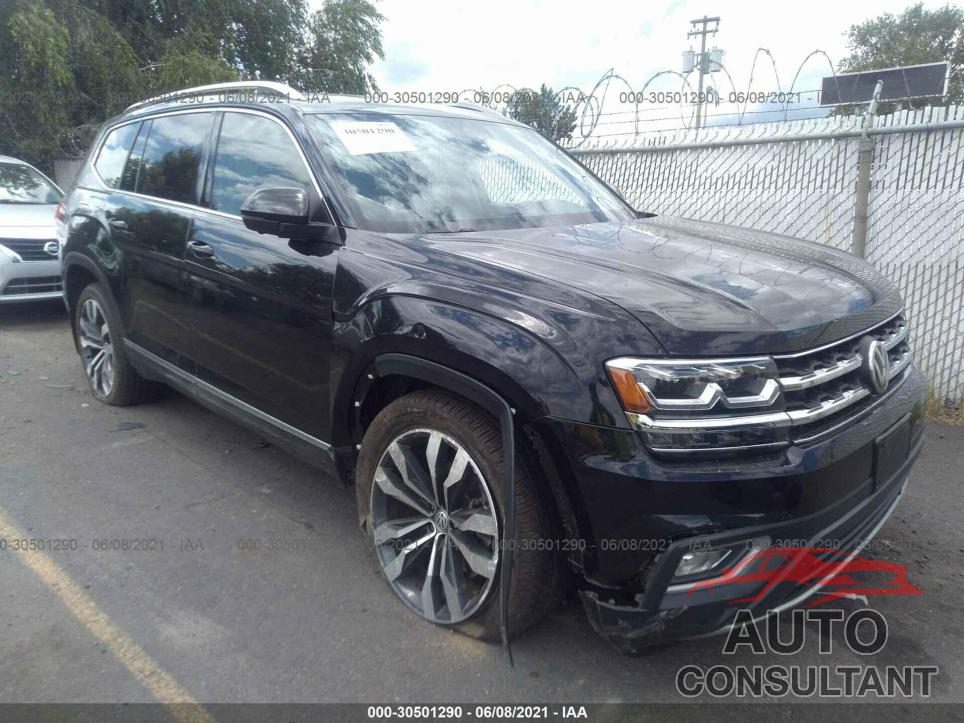 VOLKSWAGEN ATLAS 2019 - 1V2NR2CA1KC567944