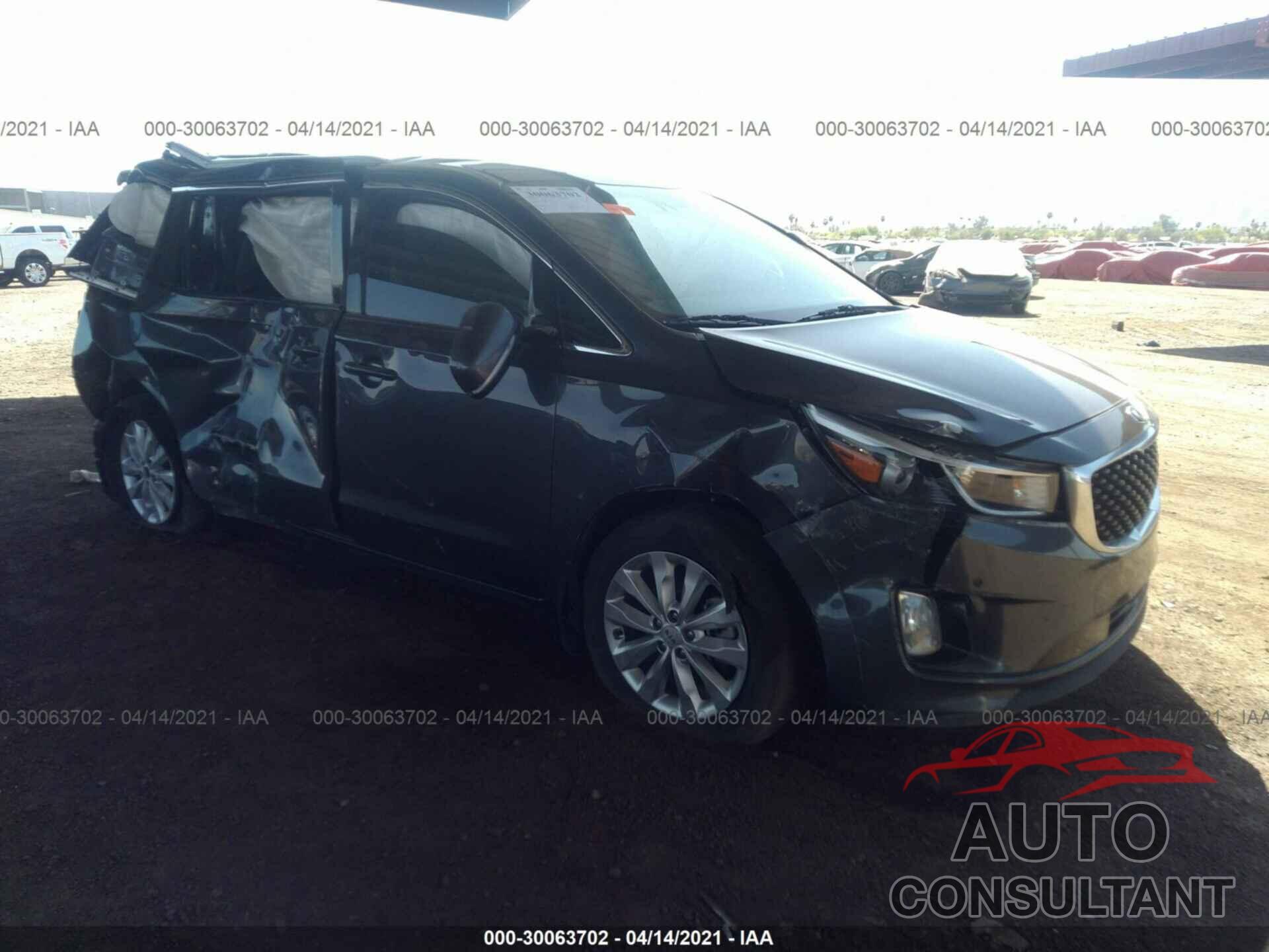 KIA SEDONA 2017 - KNDMC5C15H6334320