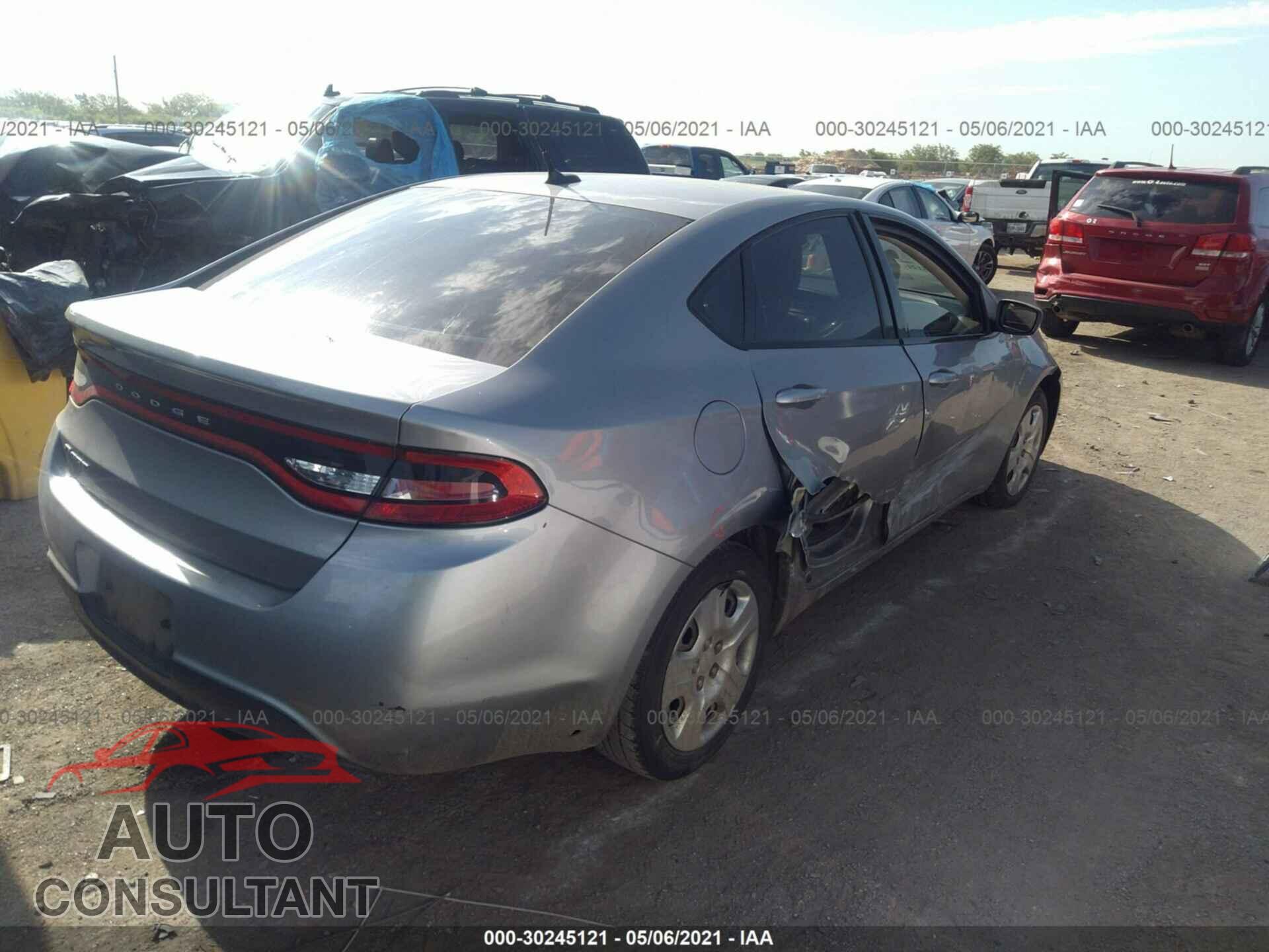 DODGE DART 2015 - 1C3CDFFA2GD796312
