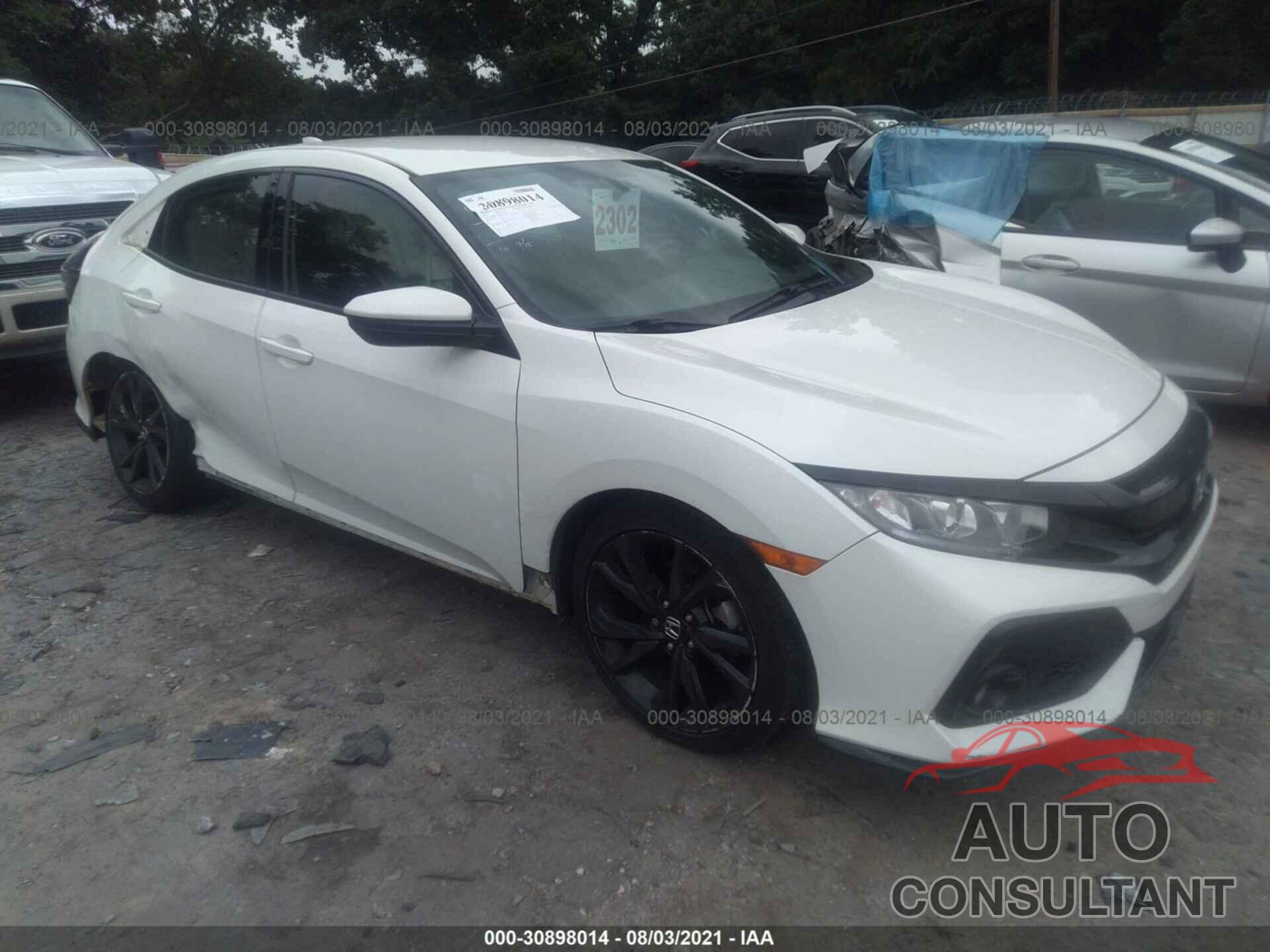 HONDA CIVIC HATCHBACK 2017 - SHHFK7H45HU225451