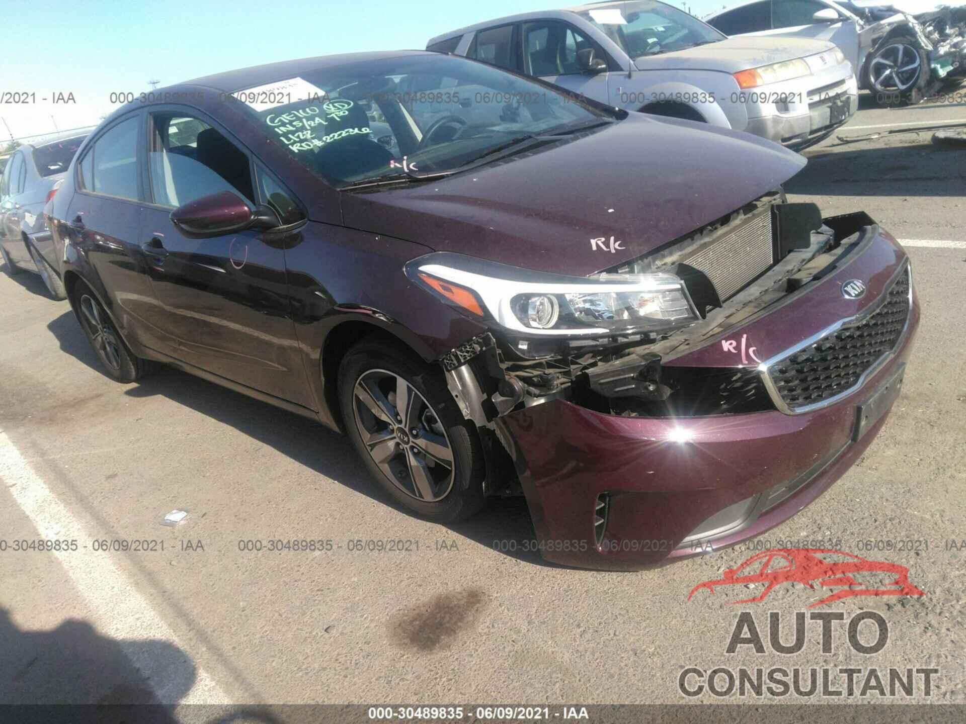 KIA FORTE 2018 - 3KPFL4A72JE259277