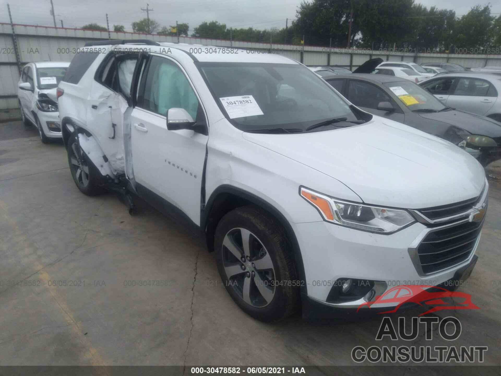 CHEVROLET TRAVERSE 2021 - 1GNERHKW8MJ167628