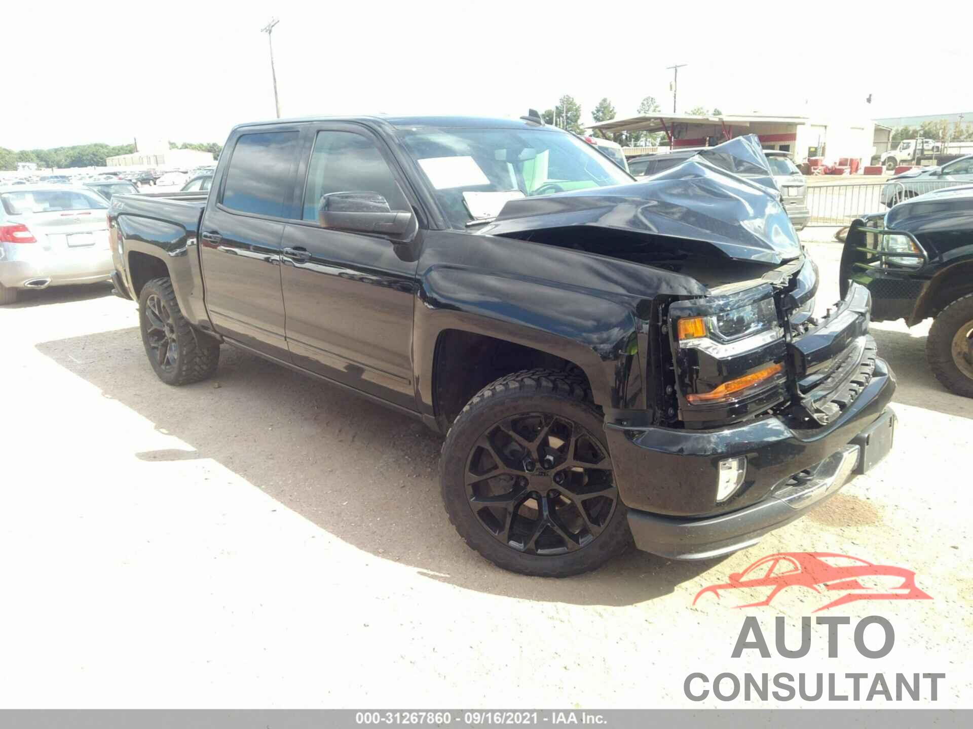 CHEVROLET SILVERADO 1500 2018 - 3GCUKREC5JG616583