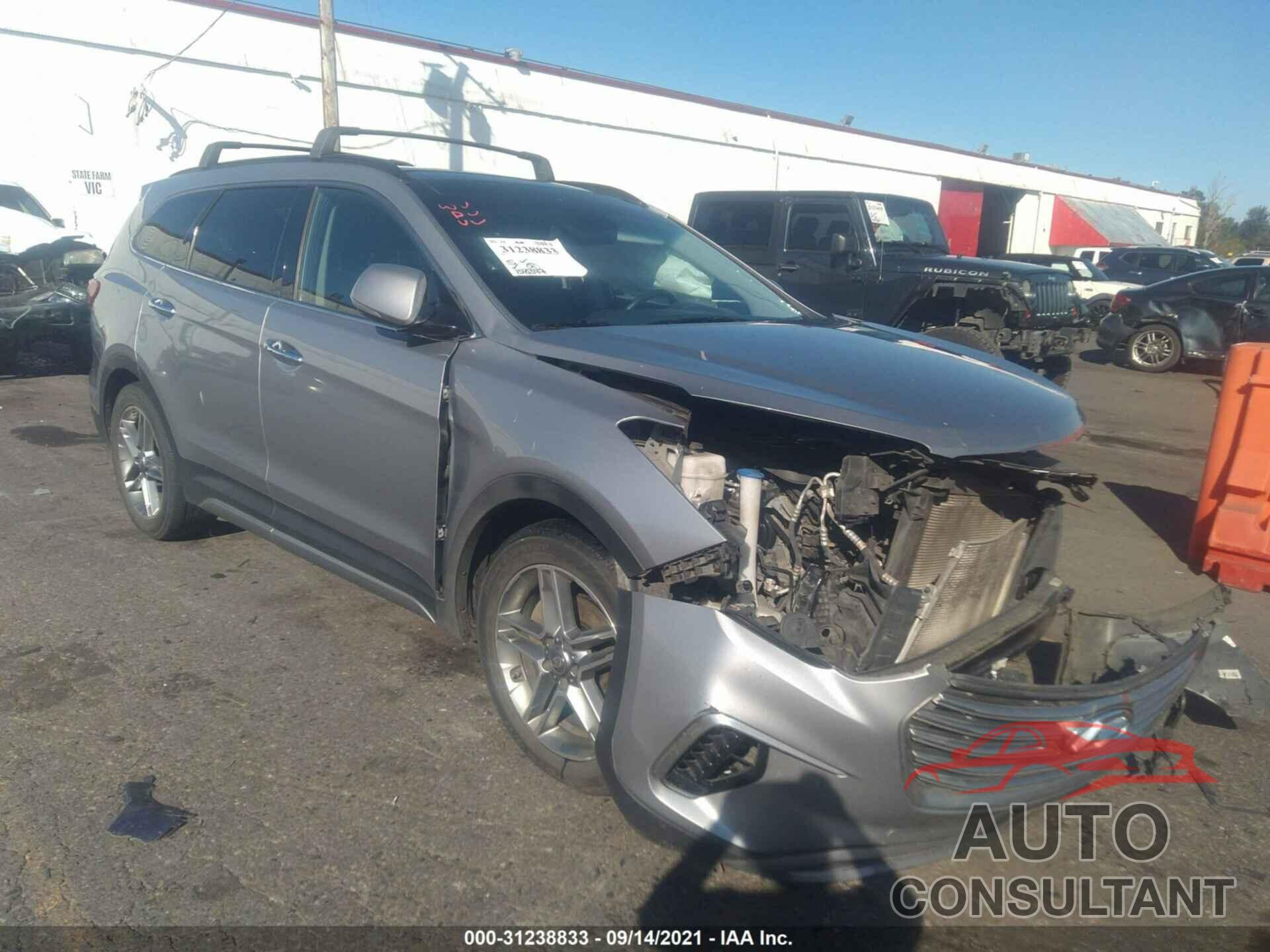 HYUNDAI SANTA FE 2017 - KM8SRDHF2HU190754