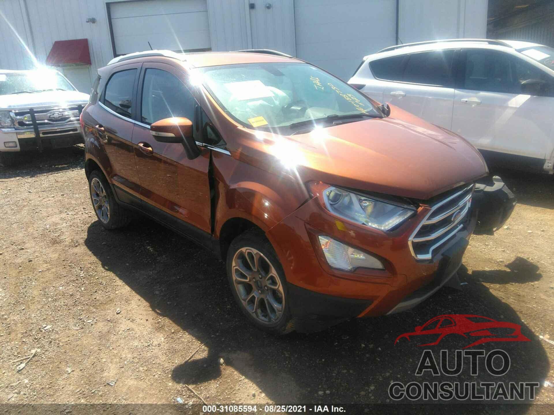 FORD ECOSPORT 2018 - MAJ6P1WL5JC188730