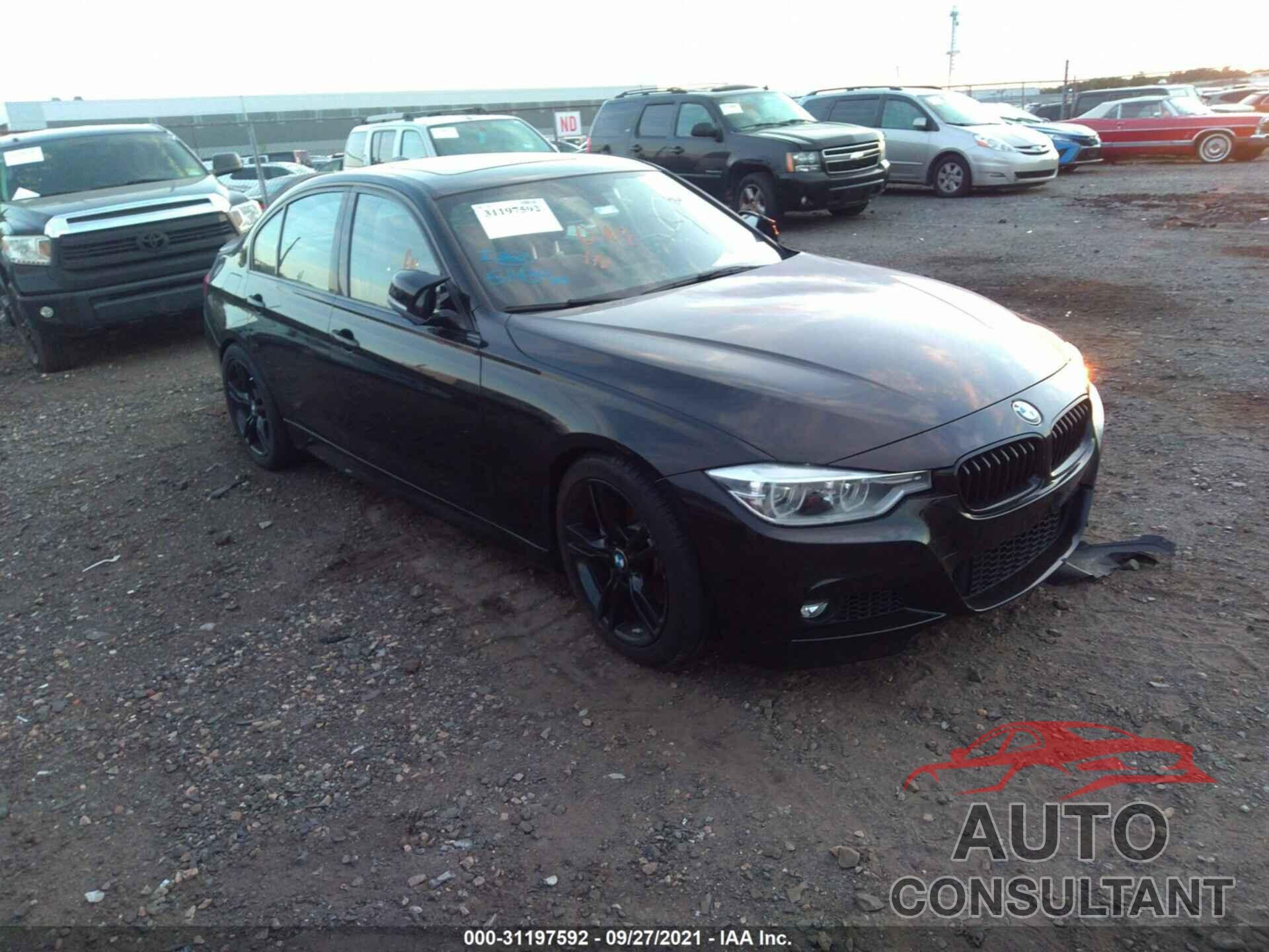 BMW 3 SERIES 2016 - WBA8B7G50GNT14765