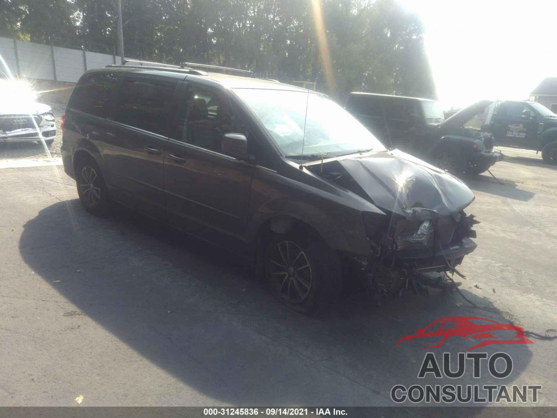 DODGE GRAND CARAVAN 2017 - 2C4RDGCG1HR558454