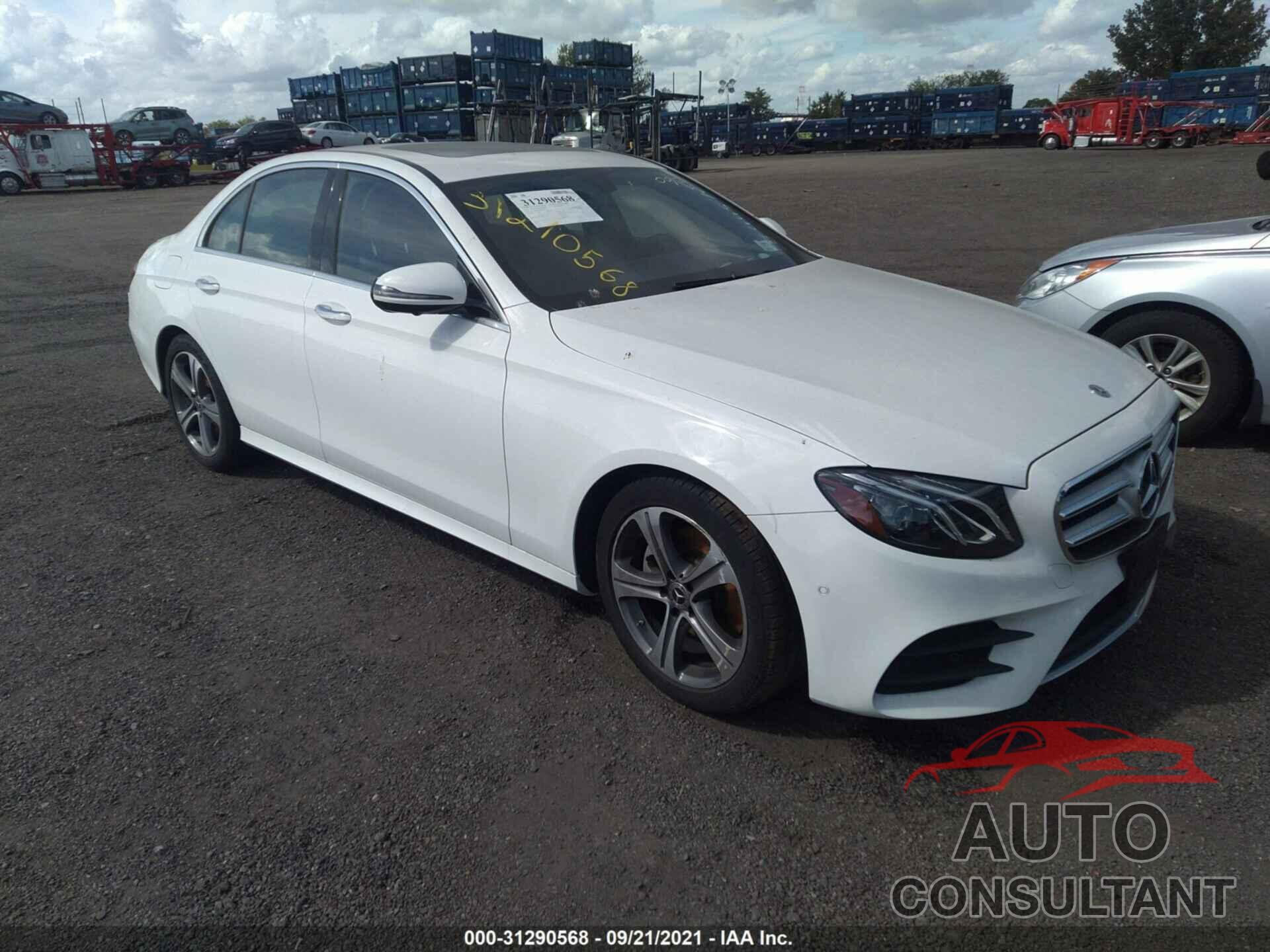 MERCEDES-BENZ E-CLASS 2019 - WDDZF4KBXKA544570