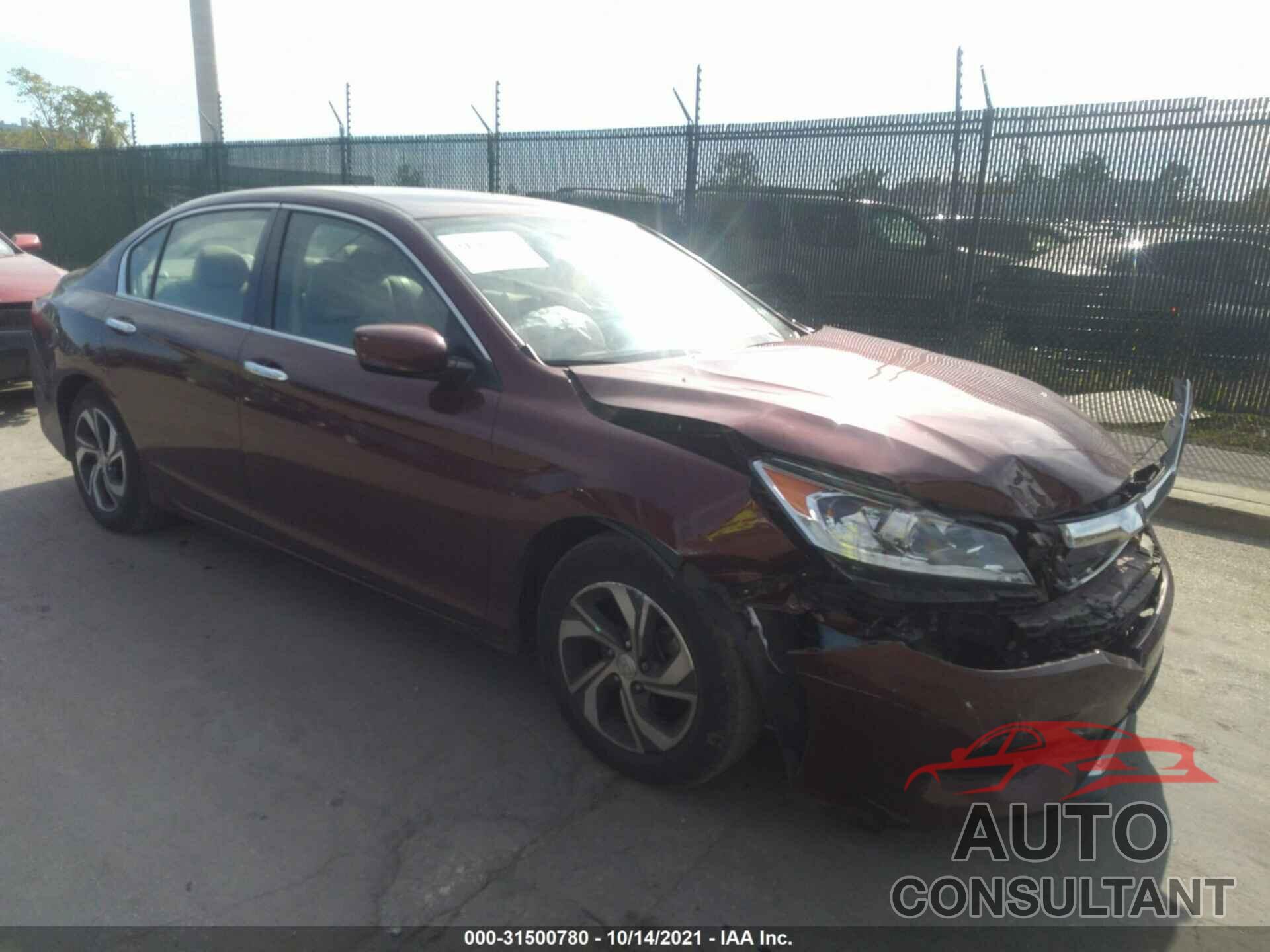HONDA ACCORD SEDAN 2017 - 1HGCR2F39HA195698