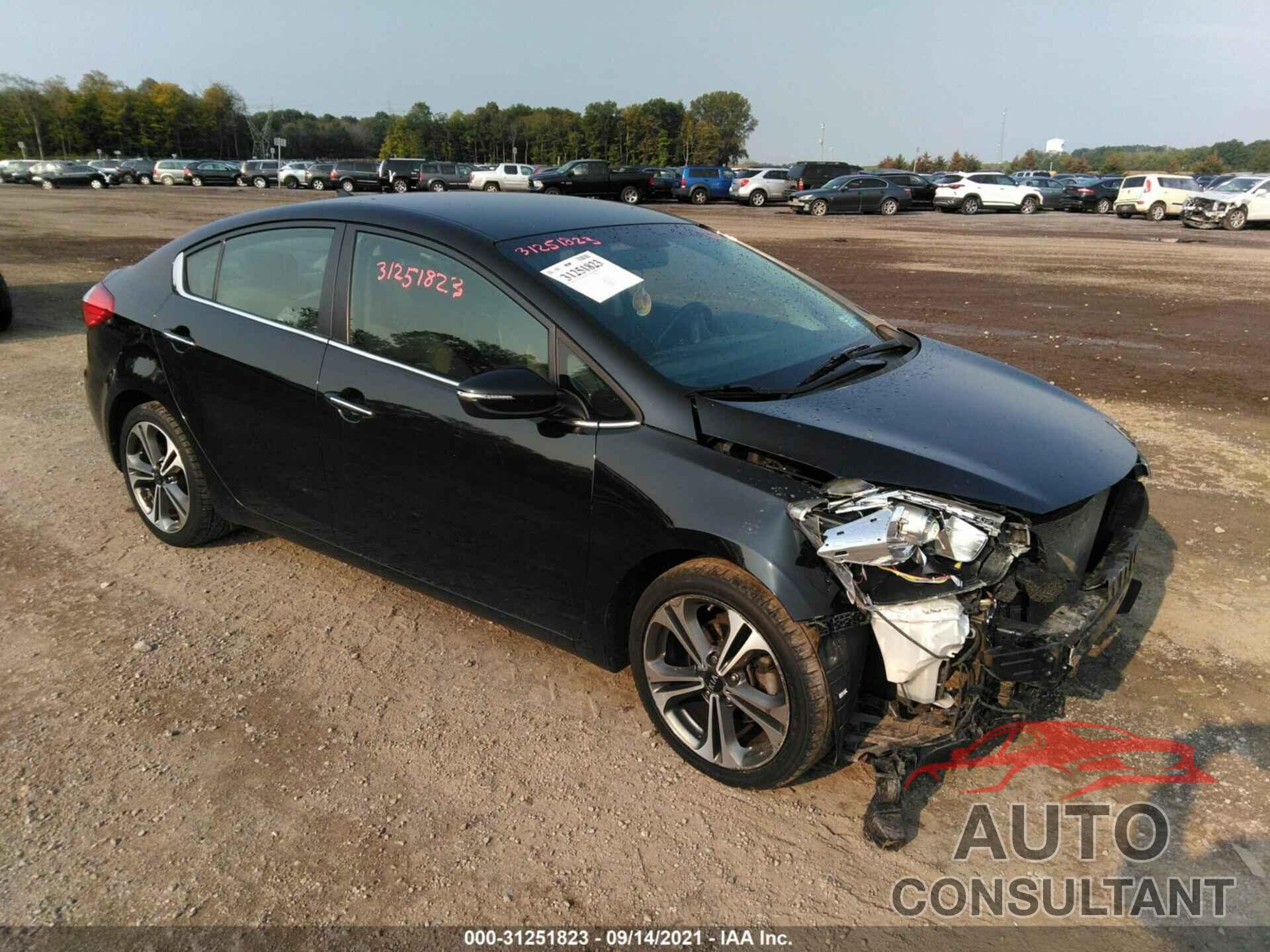 KIA FORTE 2016 - KNAFX4A83G5479901