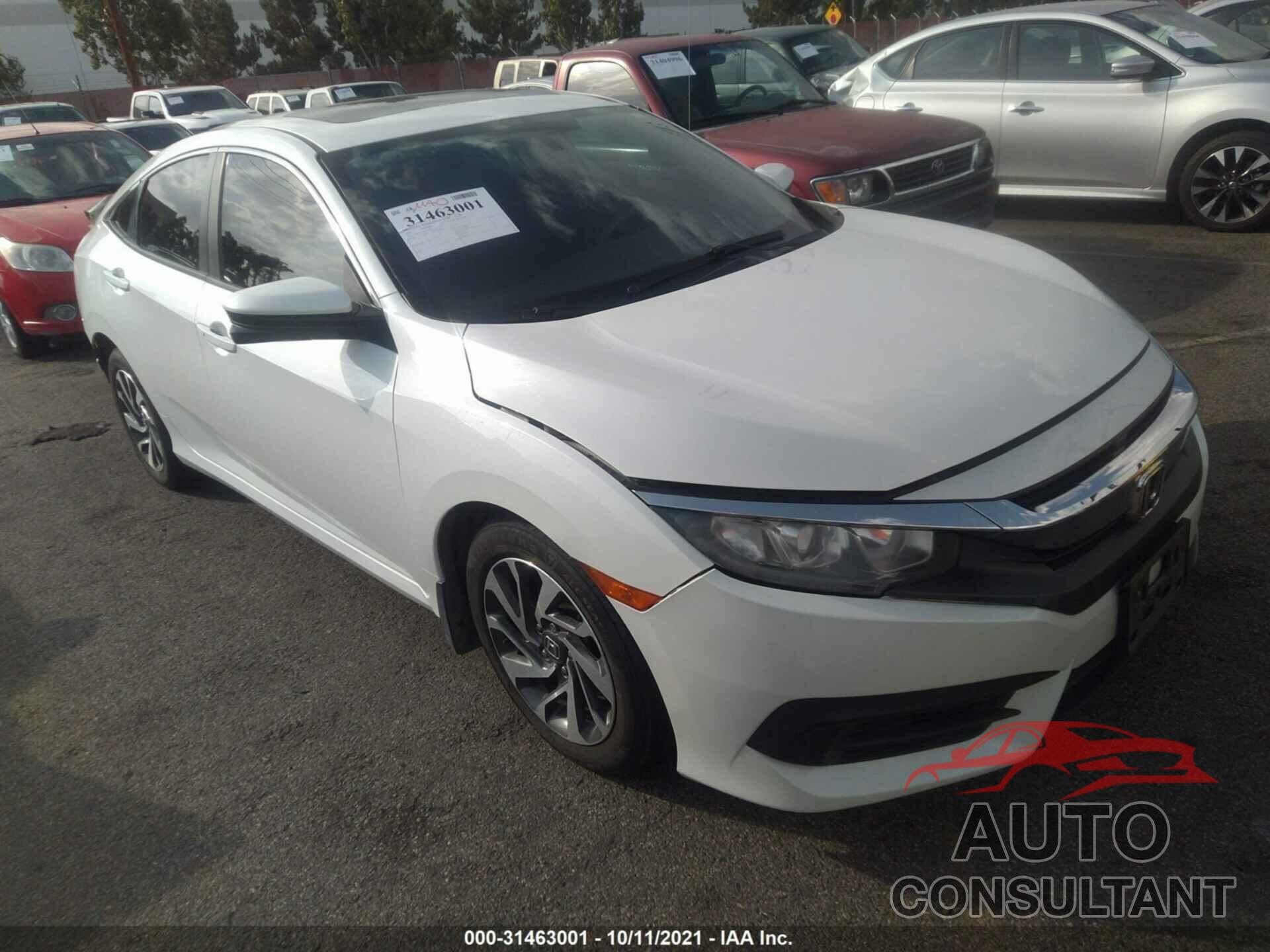 HONDA CIVIC SEDAN 2016 - 19XFC2F79GE233507