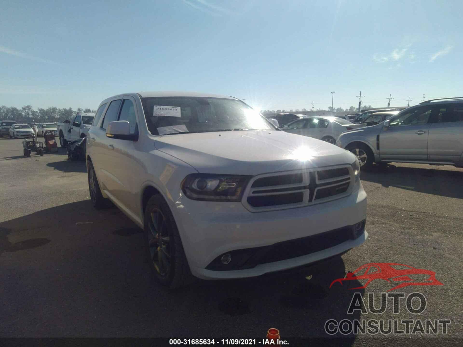 DODGE DURANGO 2017 - 1C4RDHDG3HC896516