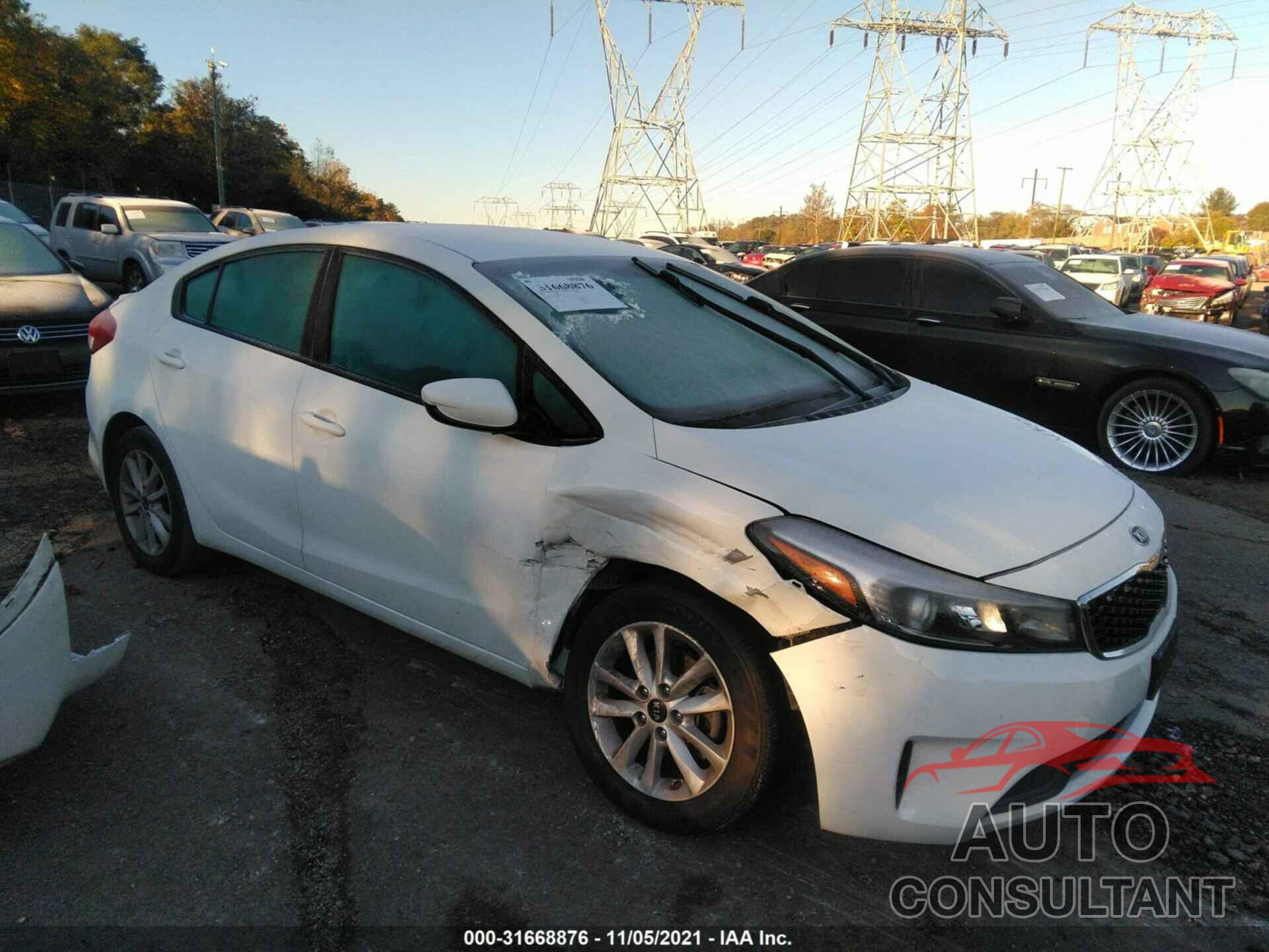 KIA FORTE 2017 - 3KPFL4A79HE033702