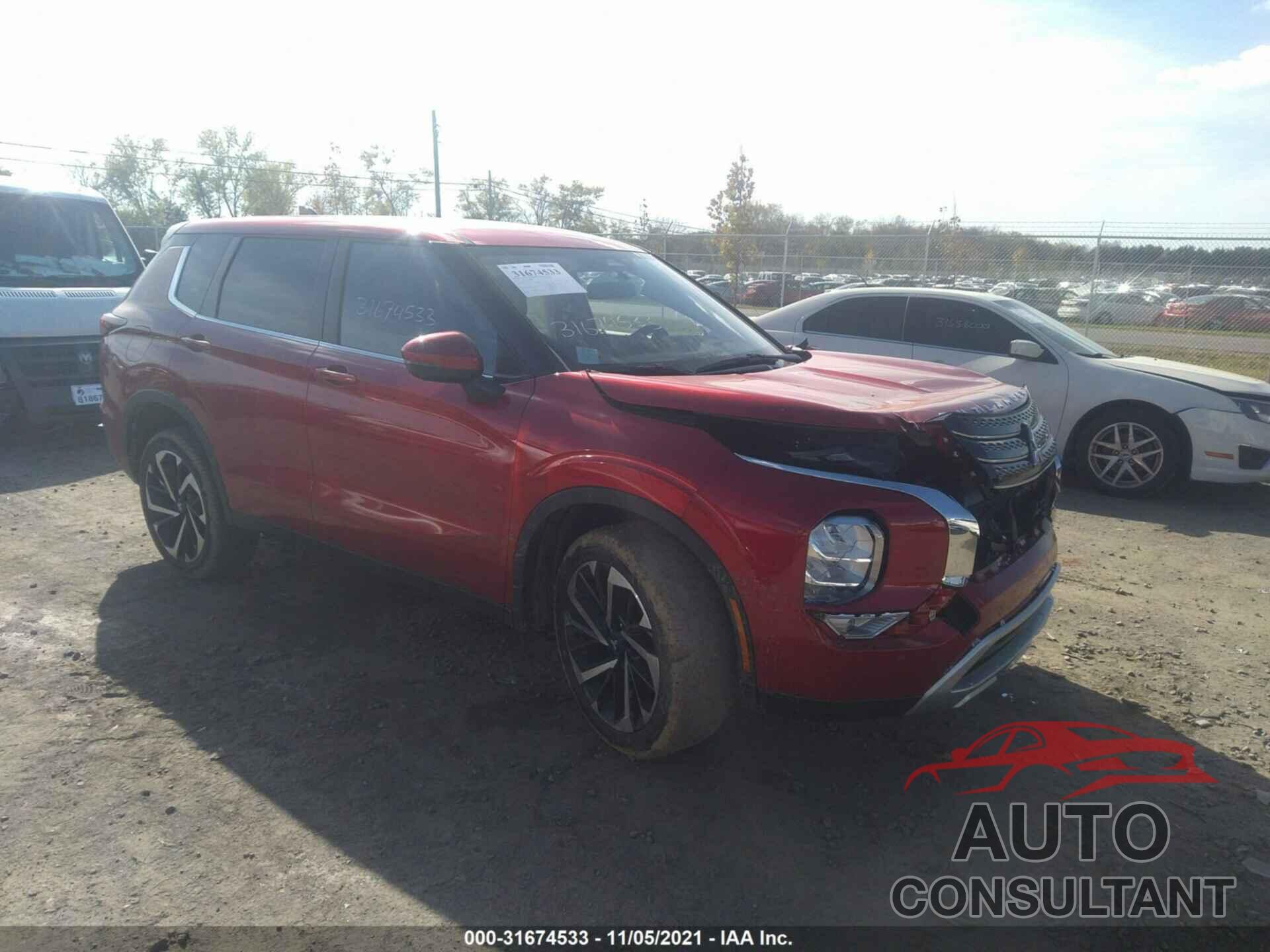MITSUBISHI OUTLANDER 2022 - JA4J3UA88NZ024938