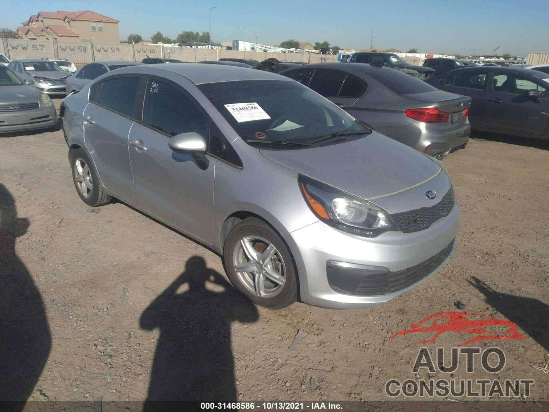 KIA RIO 2016 - KNADM4A39G6678529