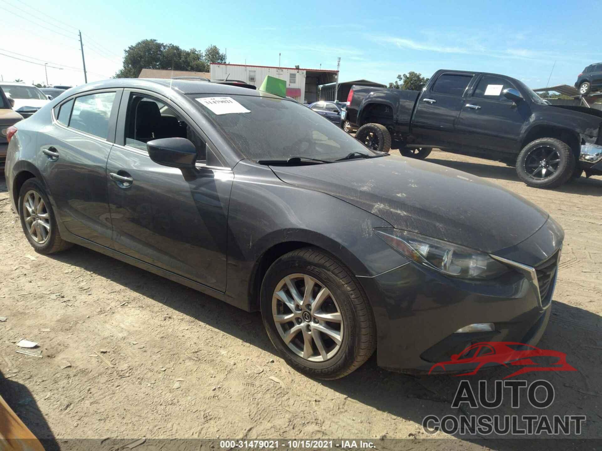 MAZDA MAZDA3 2016 - JM1BM1W76G1346503