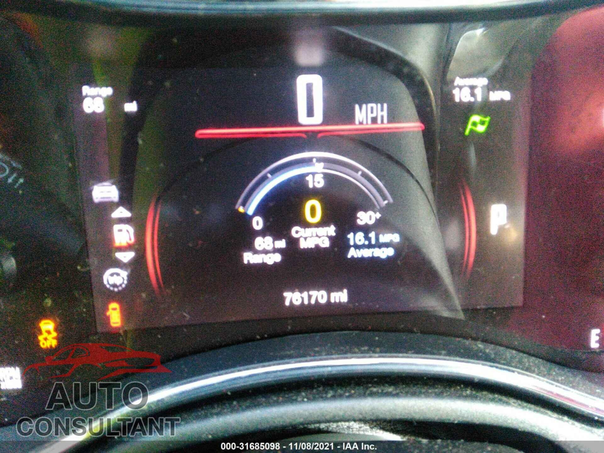 DODGE DURANGO 2017 - 1C4SDHCT8HC615066