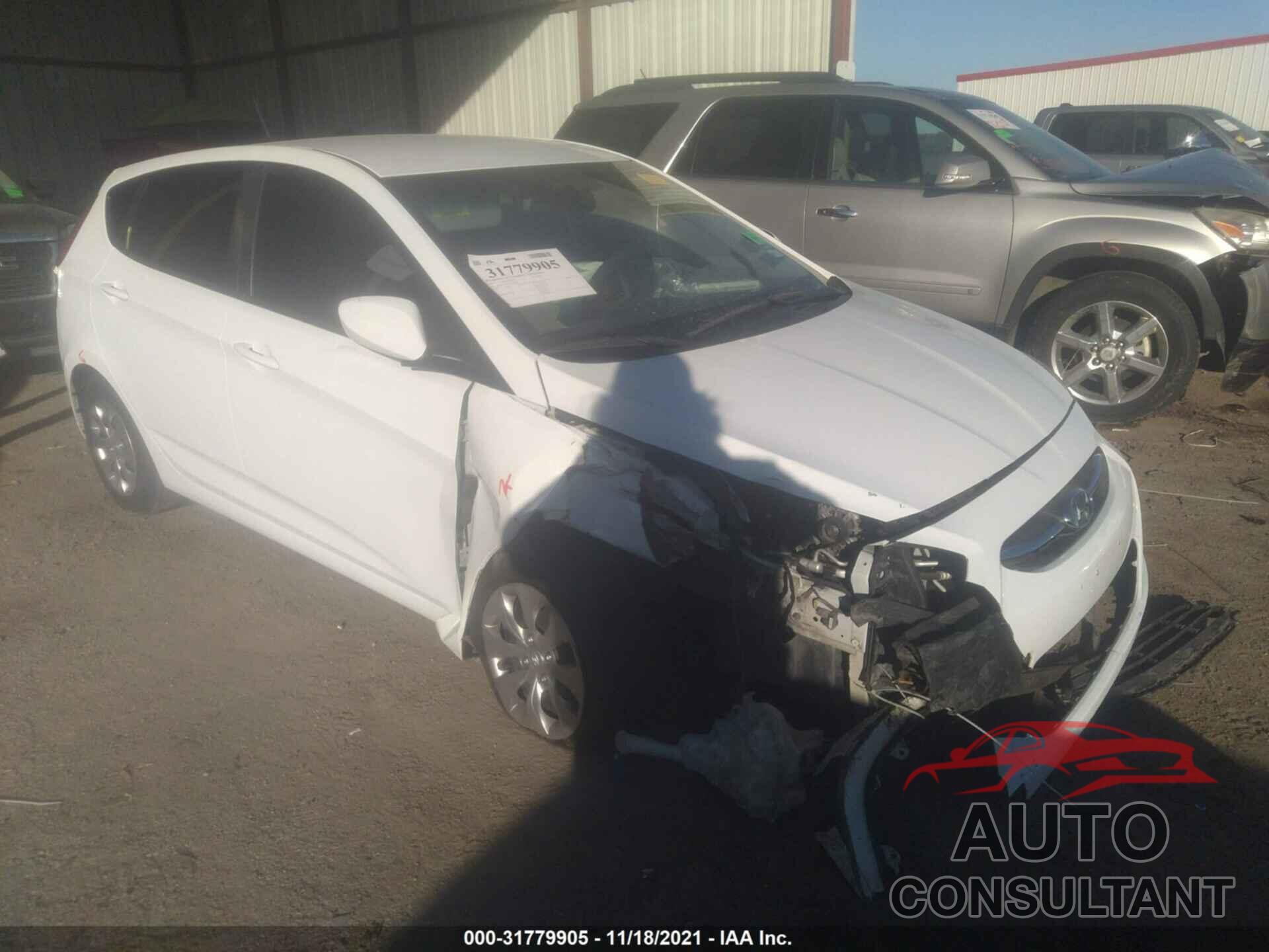 HYUNDAI ACCENT 2017 - KMHCT5AE2HU312218