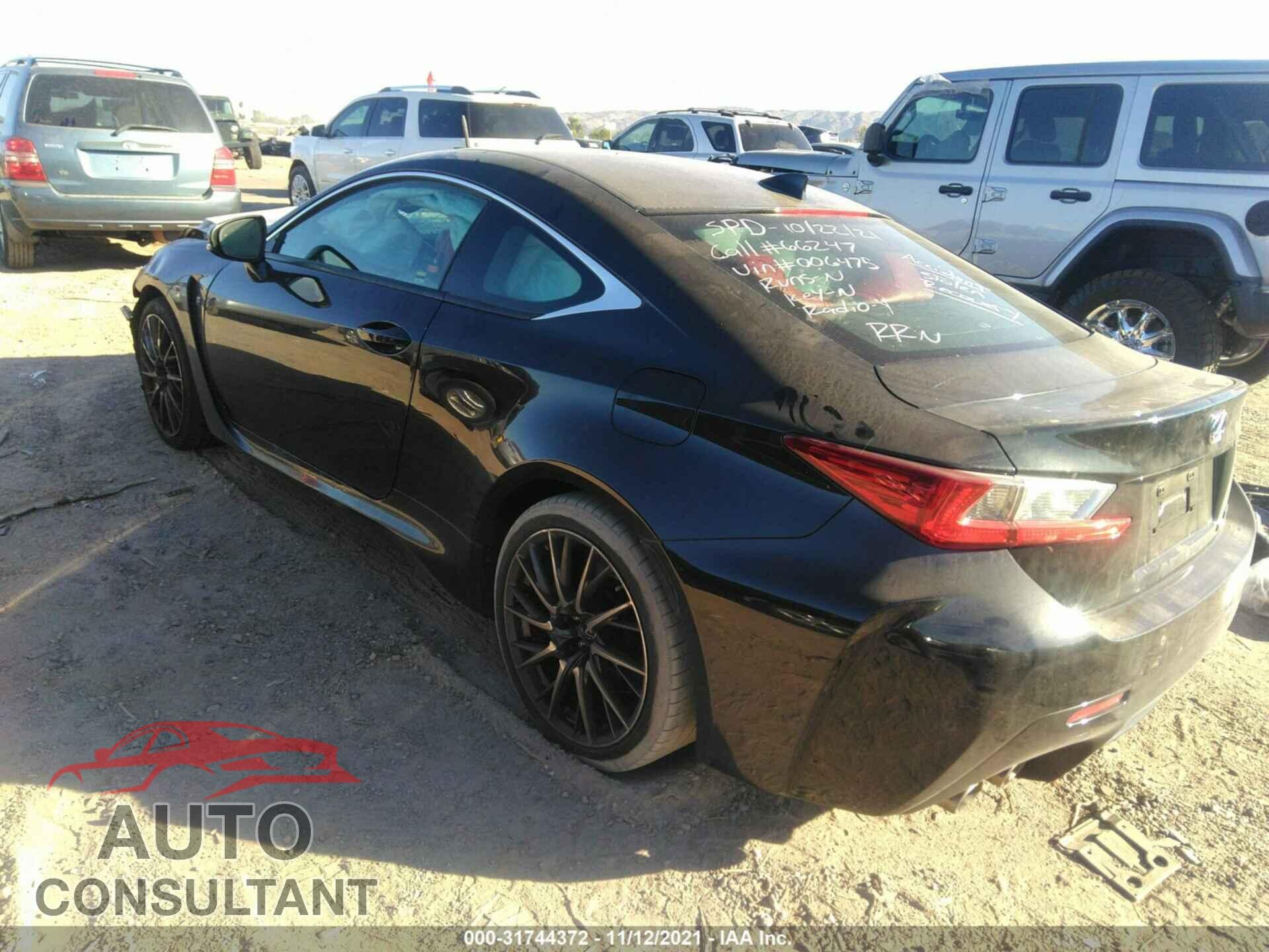 LEXUS RC F 2017 - JTHHP5BC9H5006475
