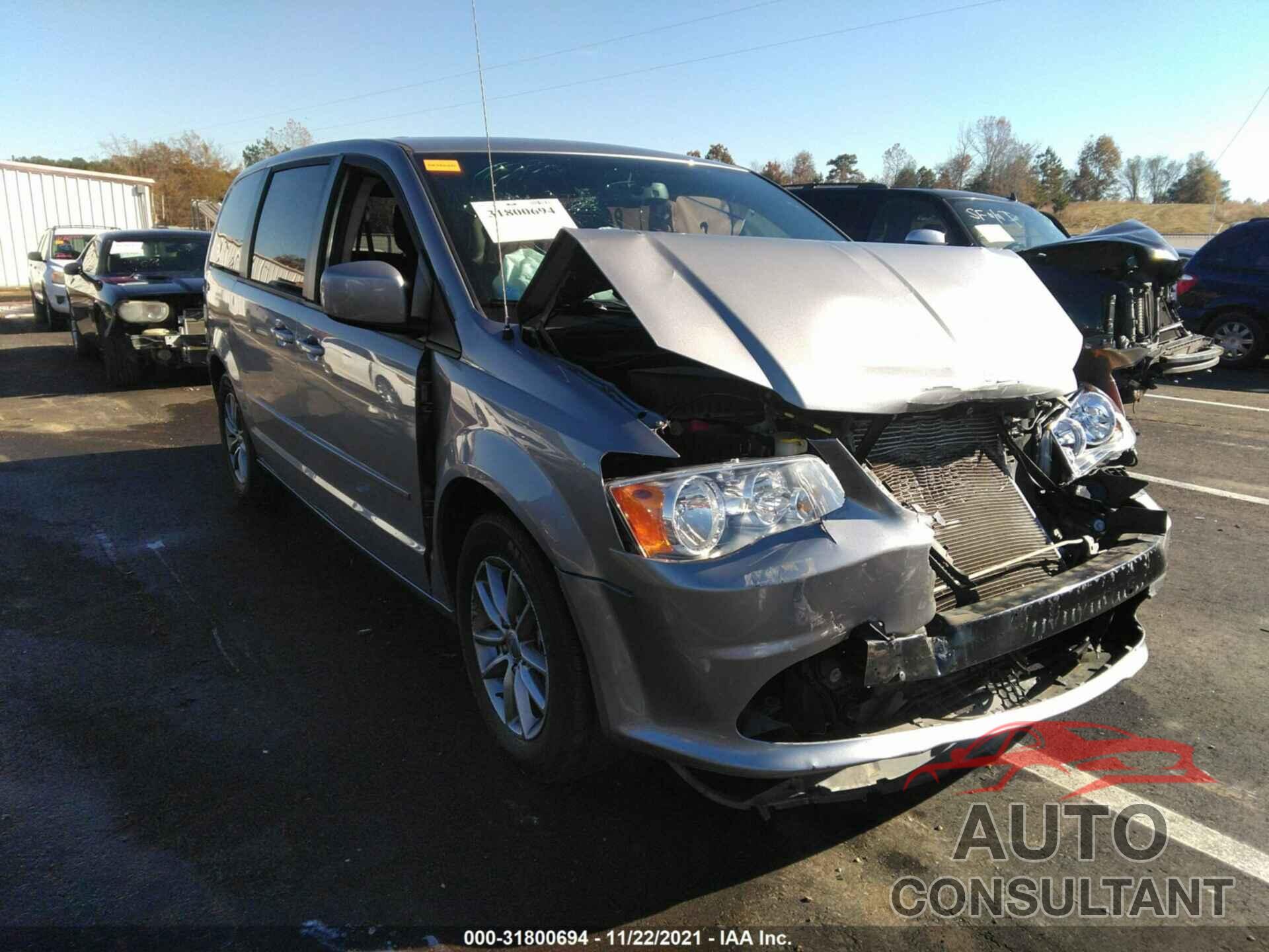 DODGE GRAND CARAVAN 2016 - 2C4RDGBG8GR126380