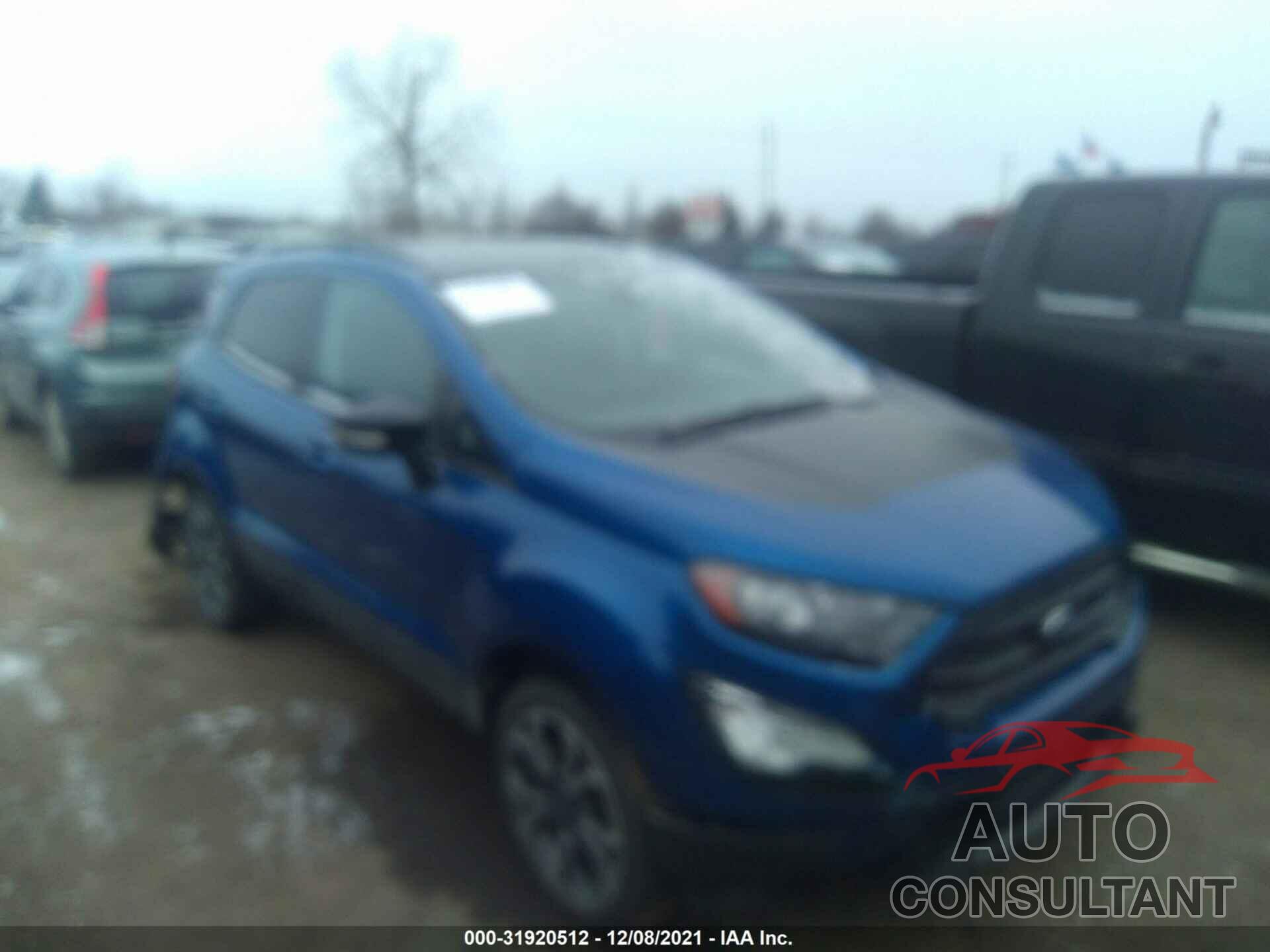 FORD ECOSPORT 2020 - MAJ6S3JL3LC315477