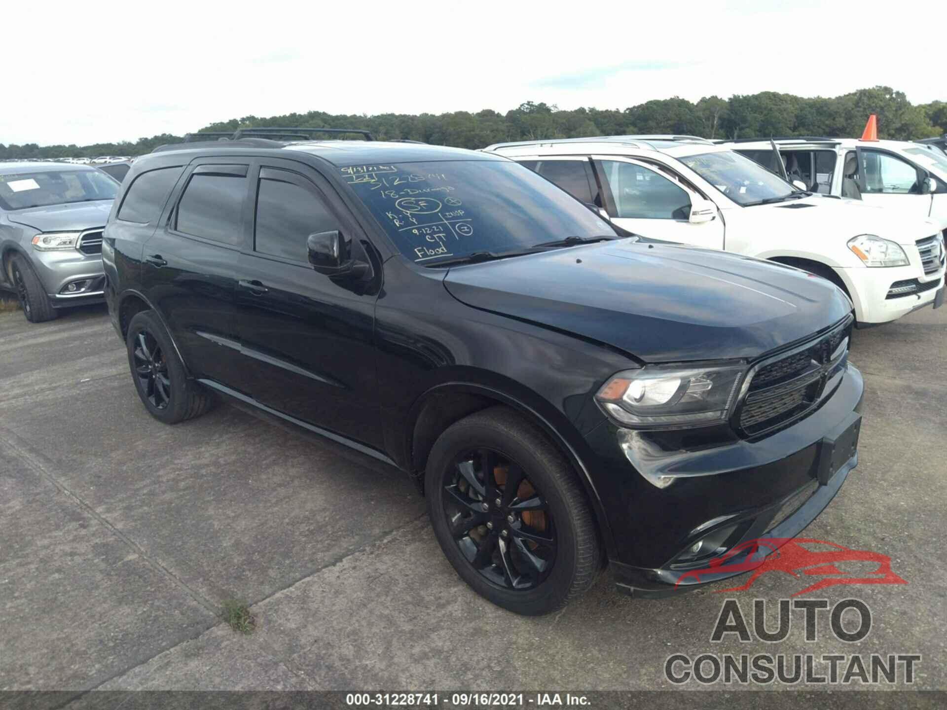 DODGE DURANGO 2018 - 1C4RDJDG6JC187690