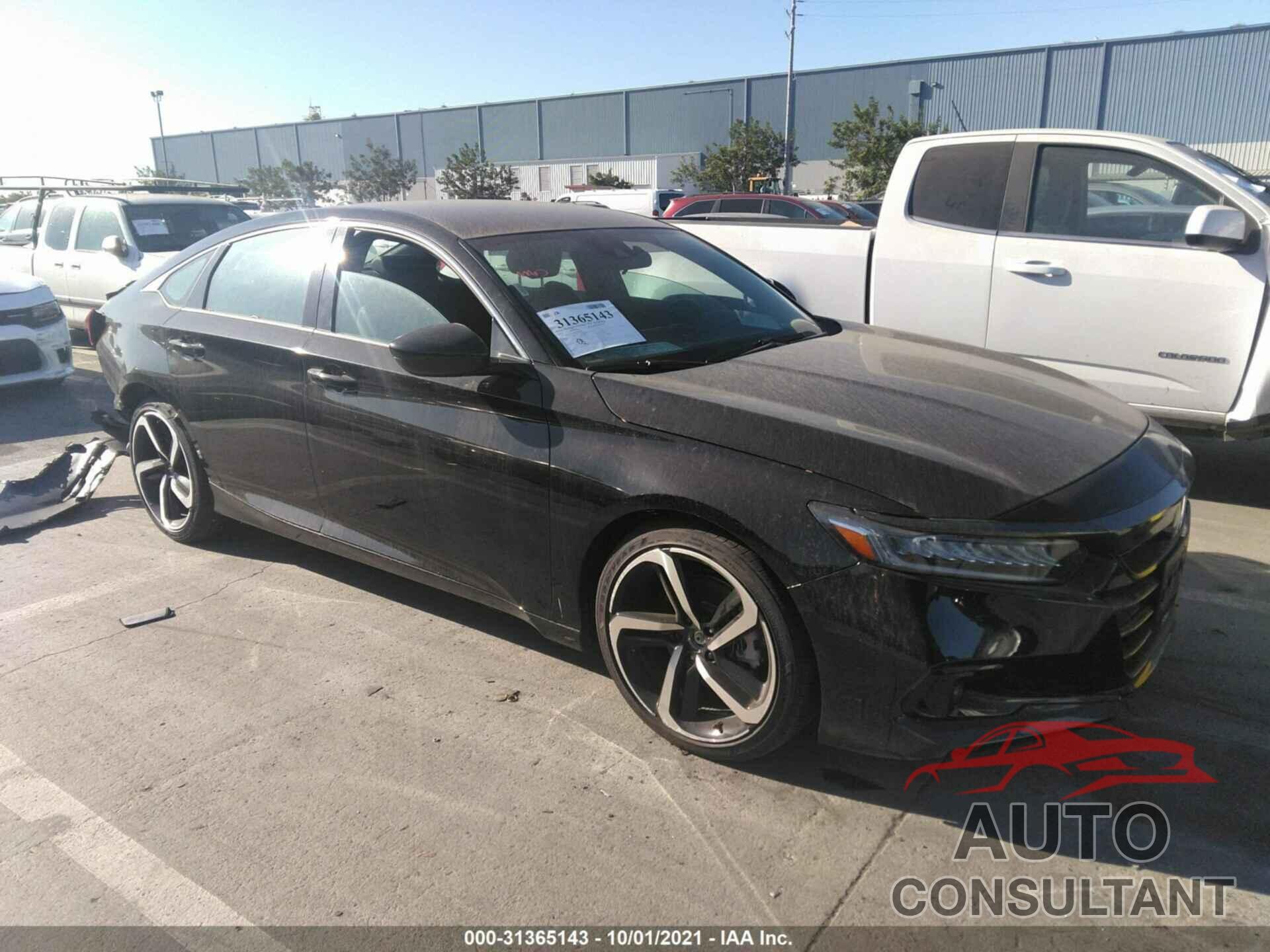 HONDA ACCORD SEDAN 2021 - 1HGCV1F39MA070457