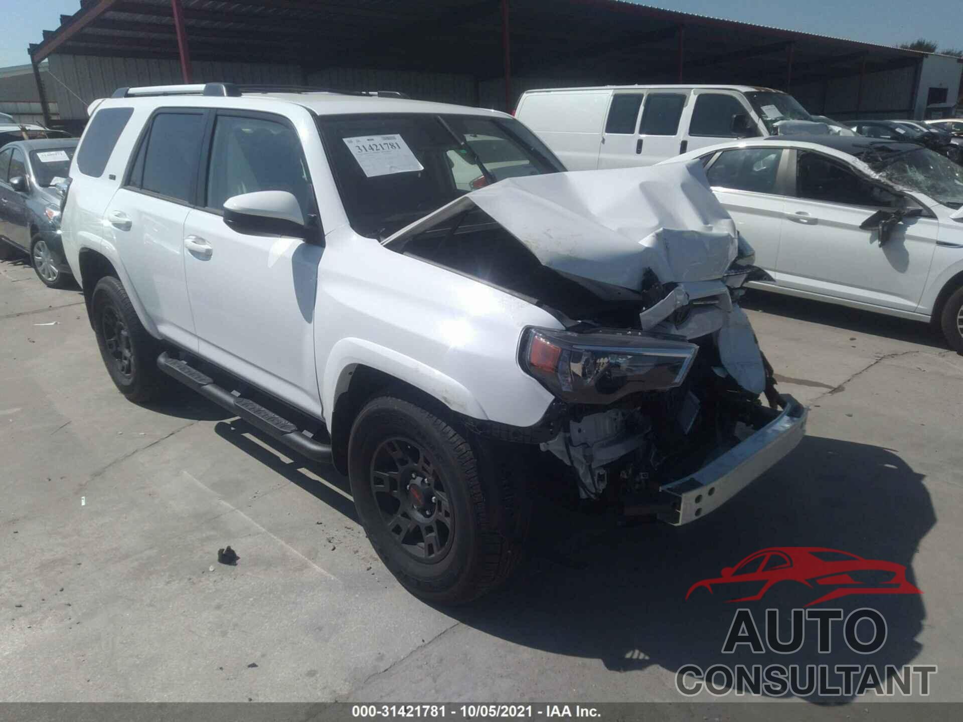 TOYOTA 4RUNNER 2021 - JTEEU5JR6M5246964