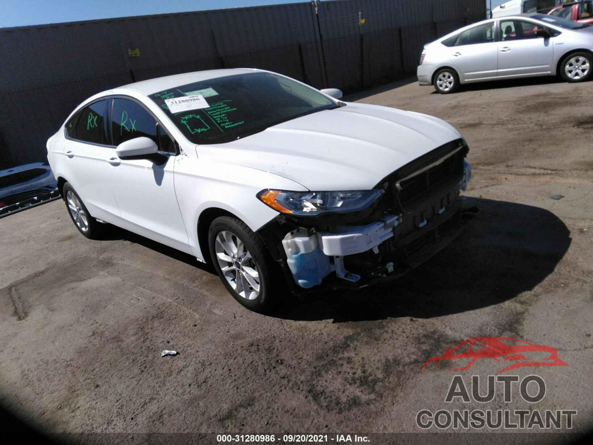 FORD FUSION 2019 - 3FA6P0HD6KR134730