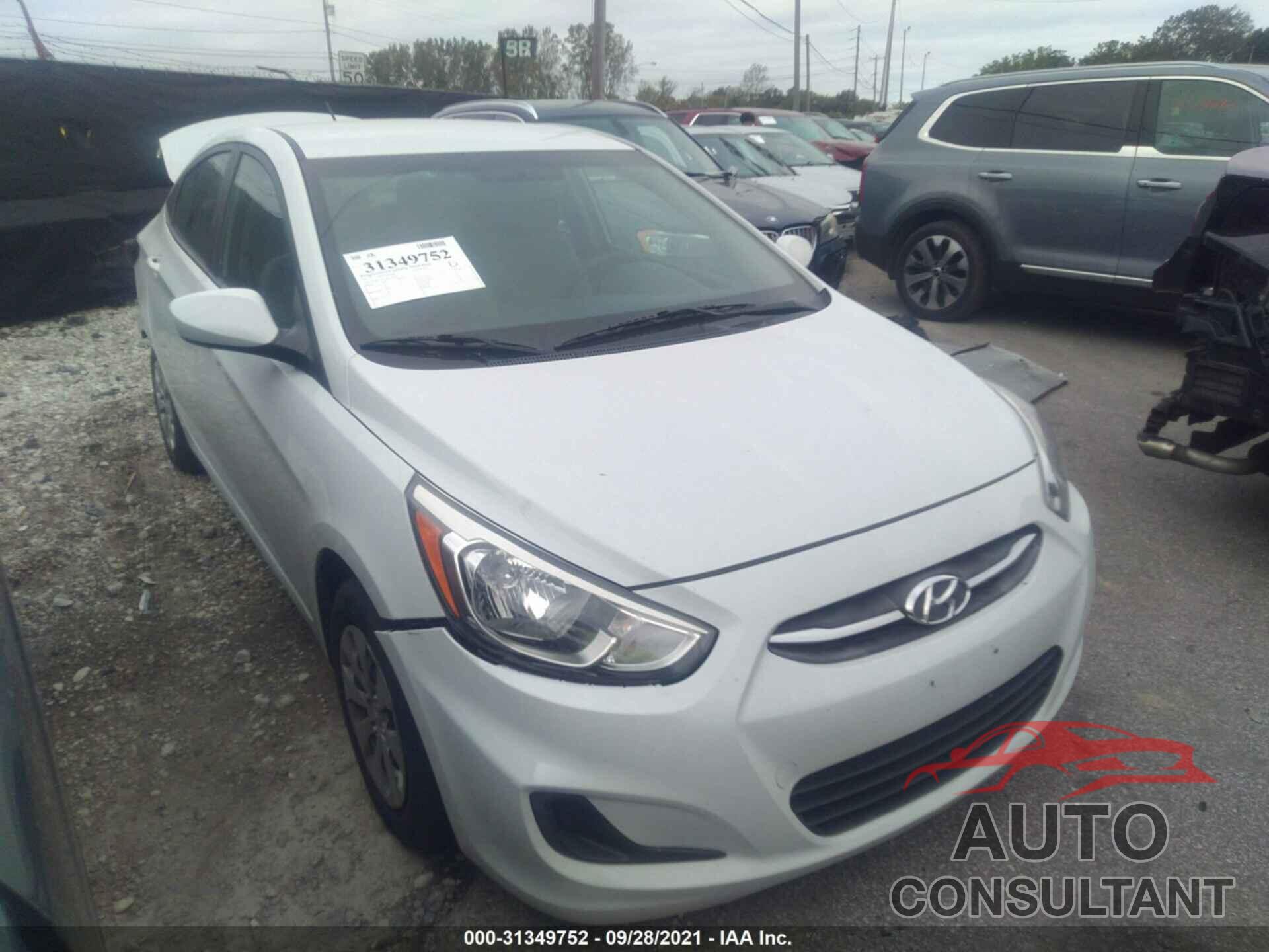 HYUNDAI ACCENT 2017 - KMHCT4AE5HU366557