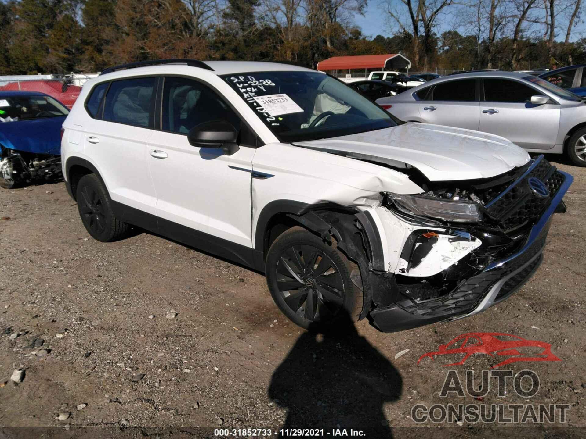 VOLKSWAGEN TAOS 2022 - 3VVDX7B23NM022228