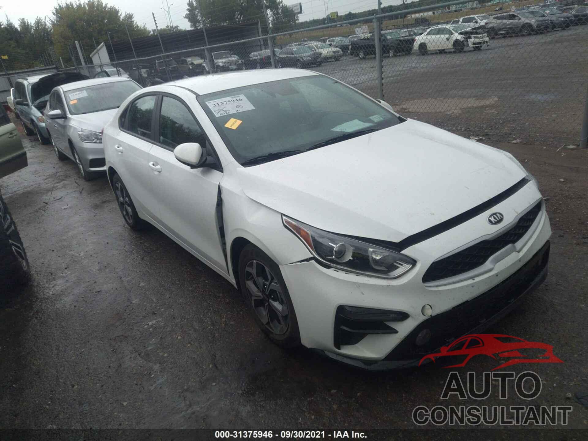 KIA FORTE 2021 - 3KPF24AD8ME354634