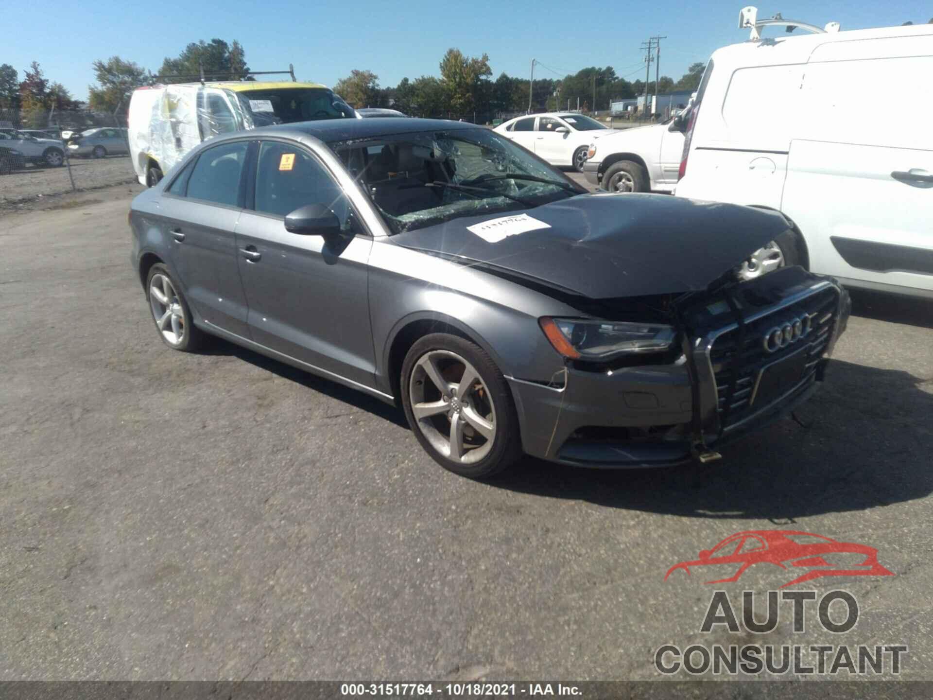 AUDI A3 2016 - WAUB8GFF0G1027349