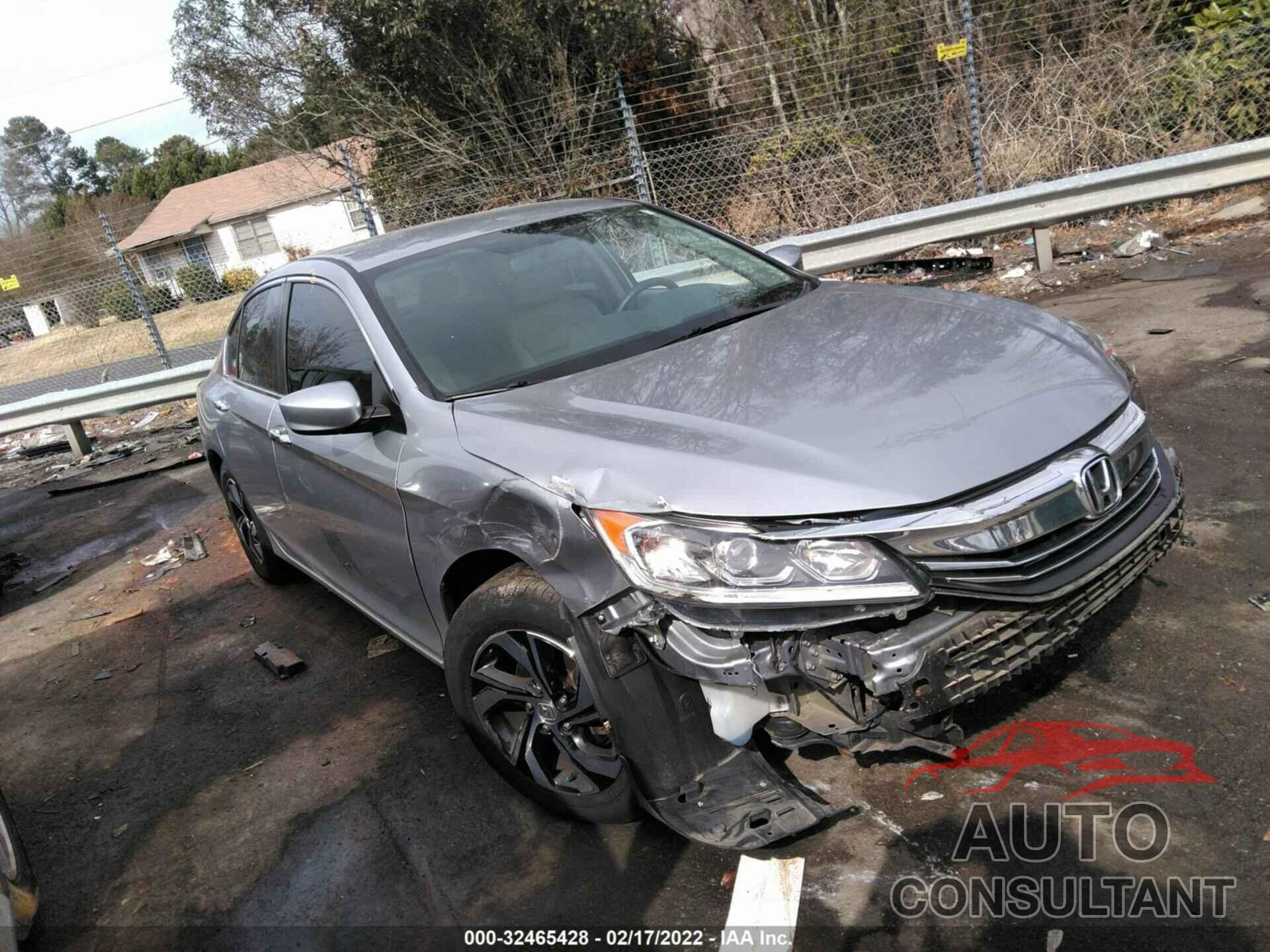 HONDA ACCORD SEDAN 2016 - 1HGCR2F30GA166783