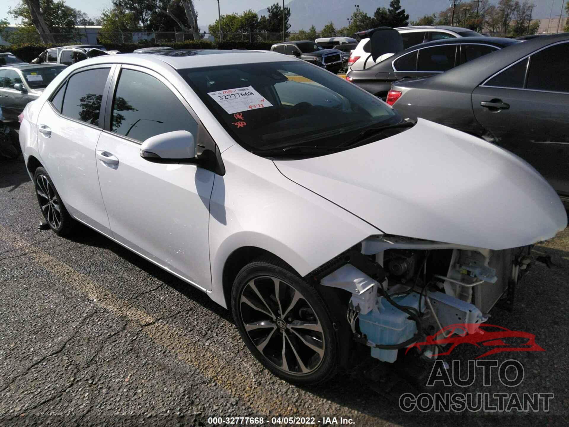 TOYOTA COROLLA 2017 - 5YFBURHE6HP597660