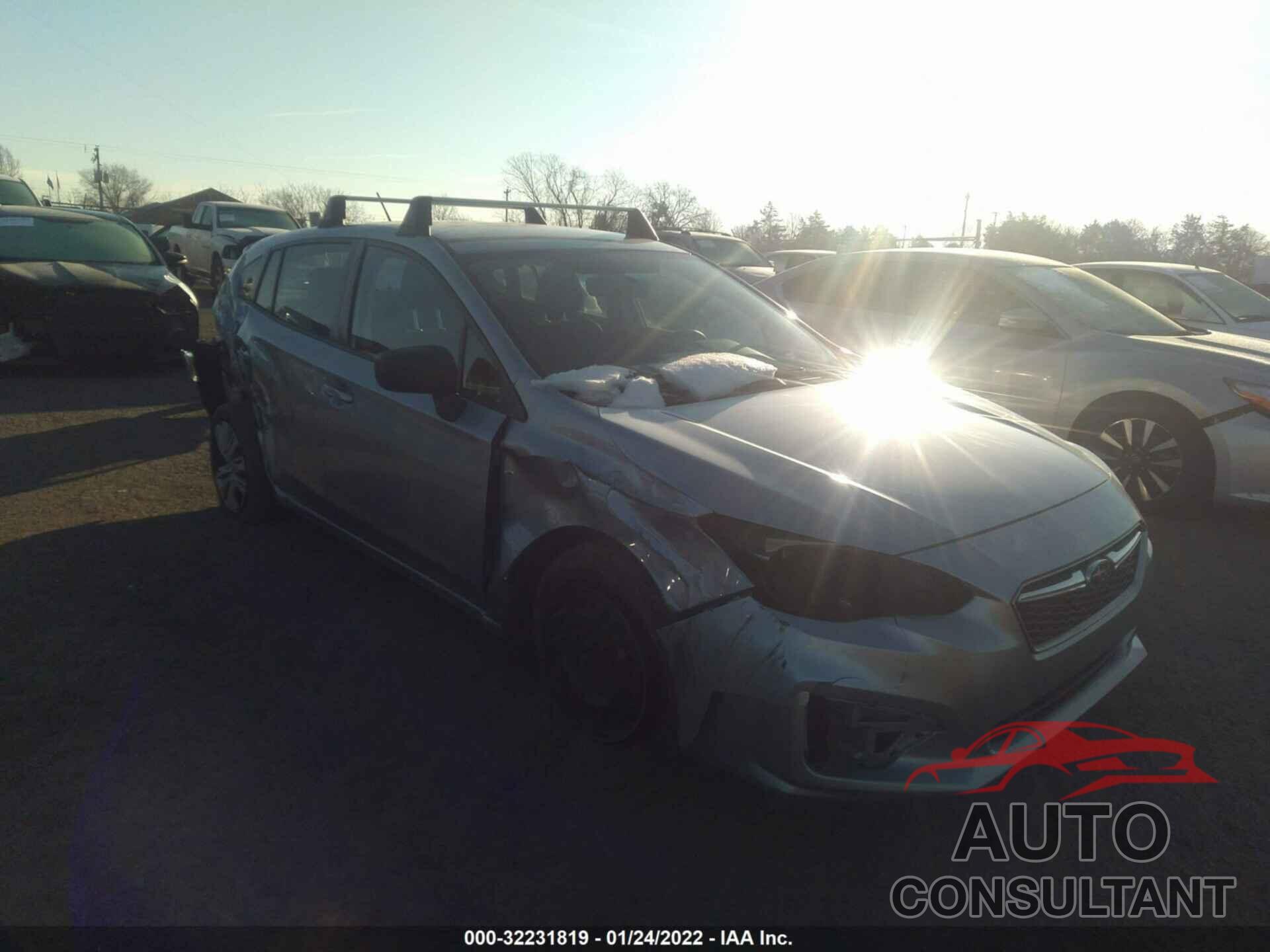 SUBARU IMPREZA 2017 - 4S3GTAA63H3705478