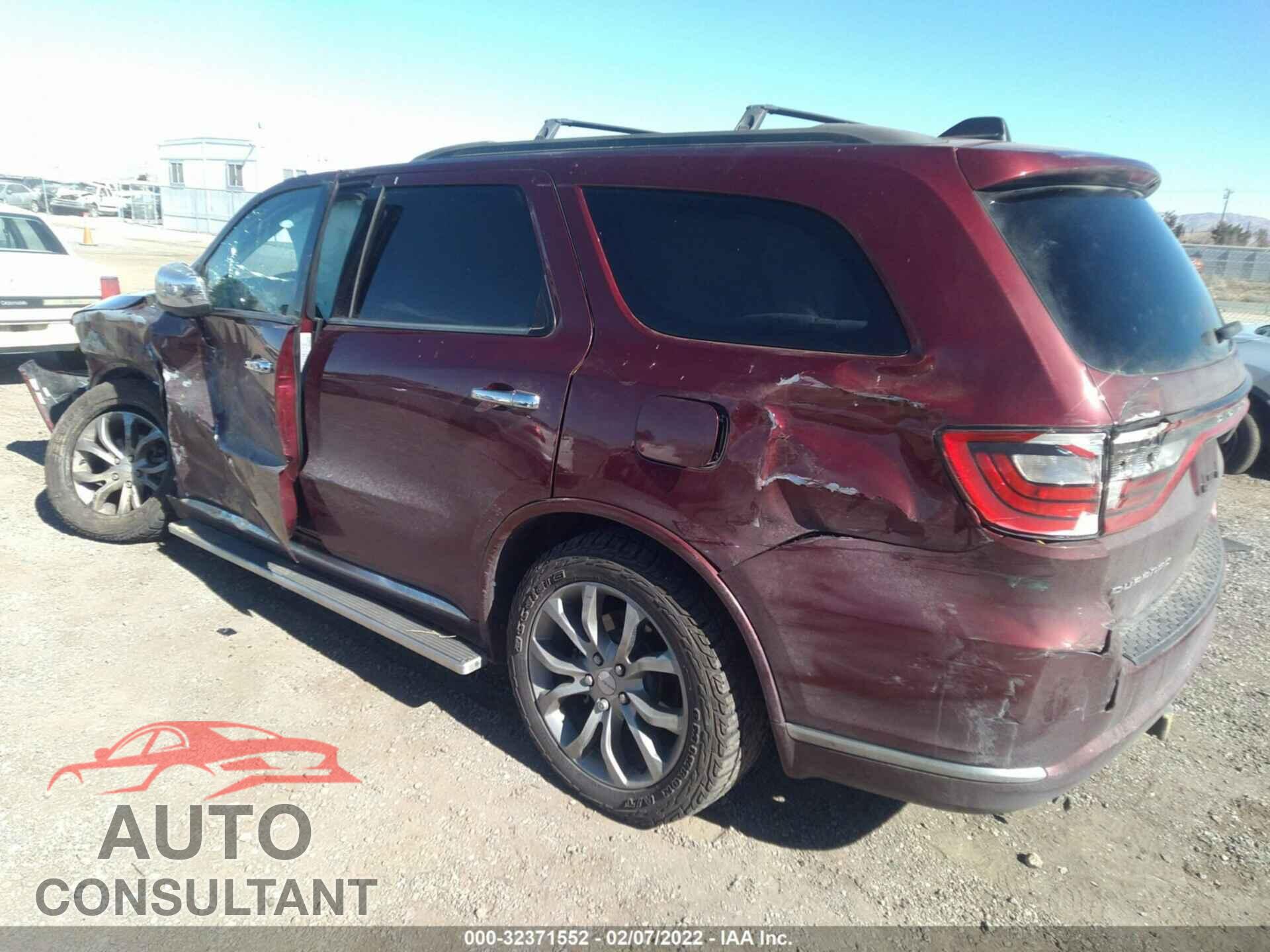 DODGE DURANGO 2017 - 1C4RDHAGXHC923795