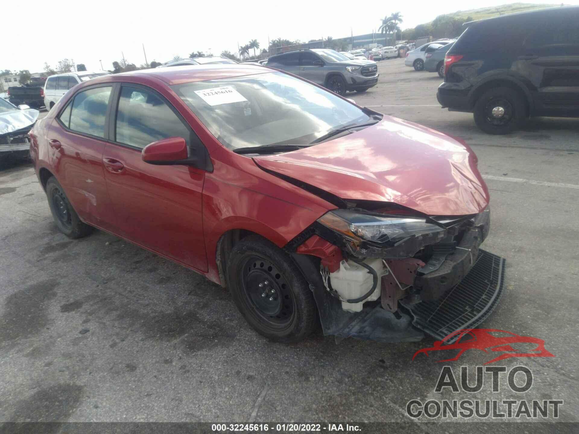 TOYOTA COROLLA 2017 - 5YFBURHE9HP584644