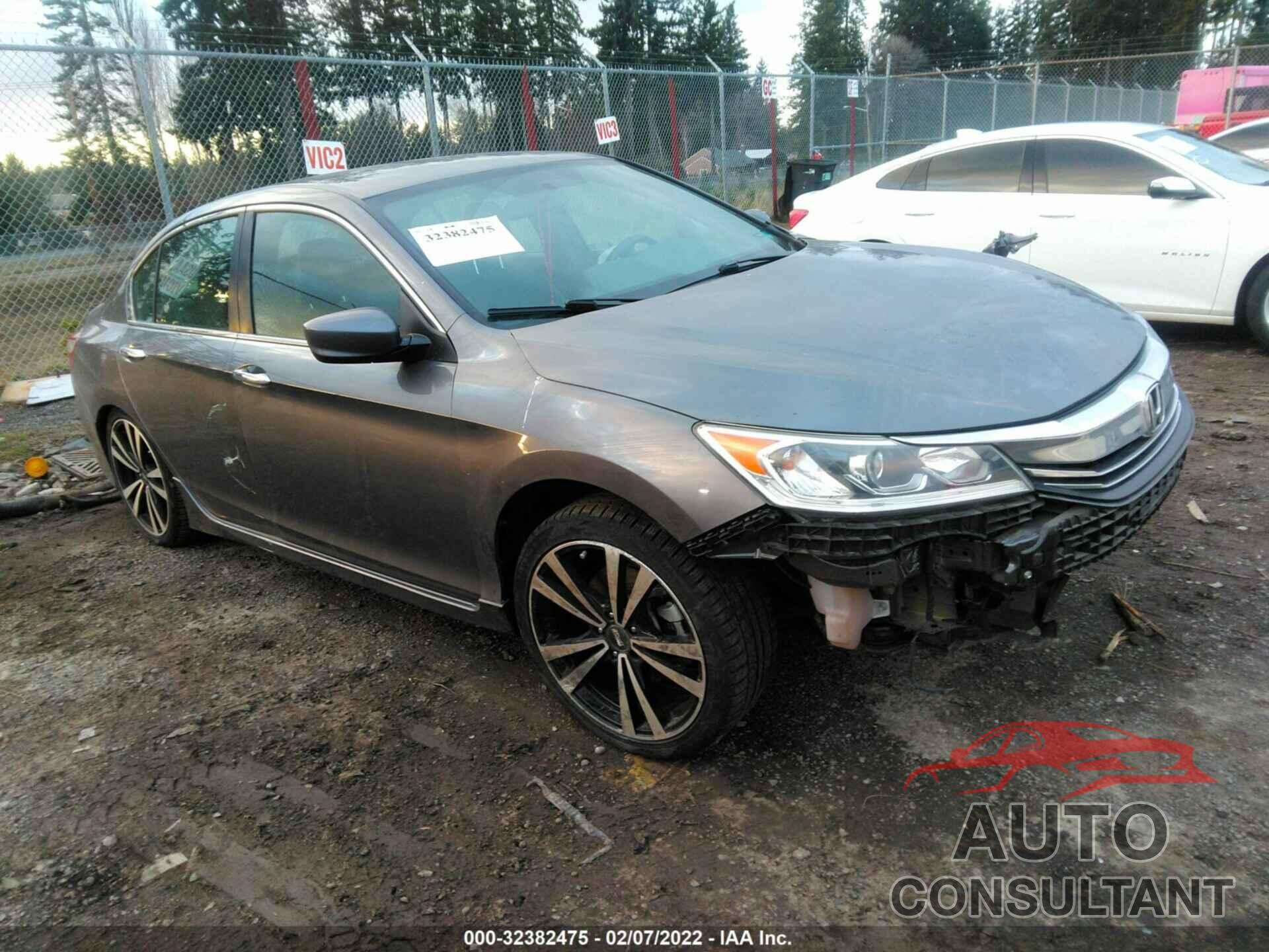 HONDA ACCORD SEDAN 2017 - 1HGCR2F58HA116250