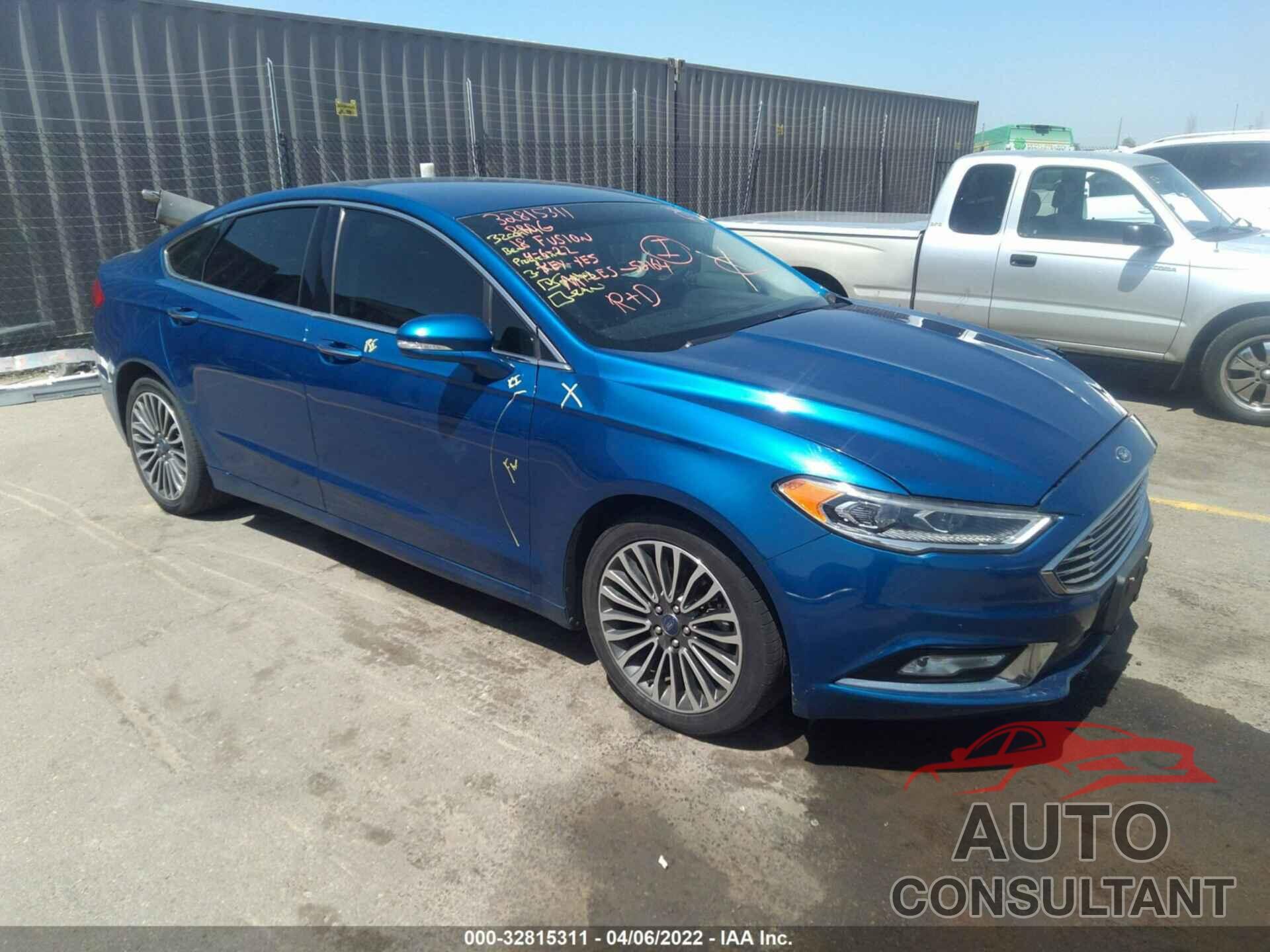 FORD FUSION 2018 - 3FA6P0D98JR187946
