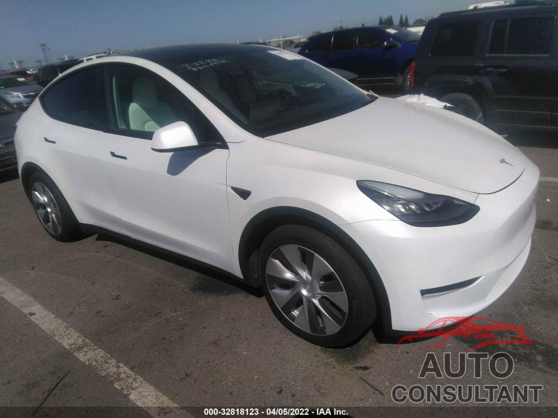 TESLA MODEL Y 2021 - 5YJYGDEE8MF098695