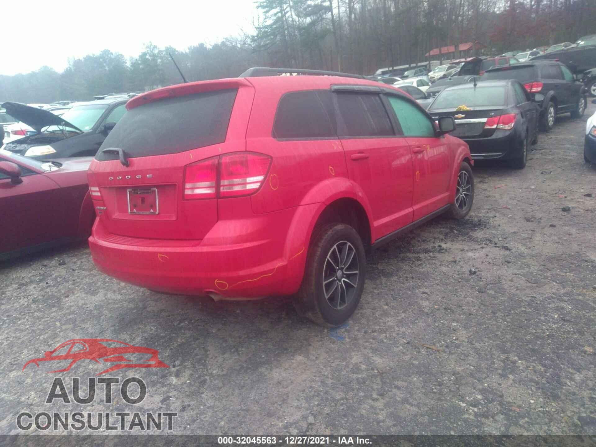DODGE JOURNEY 2017 - 3C4PDCAB6HT573228