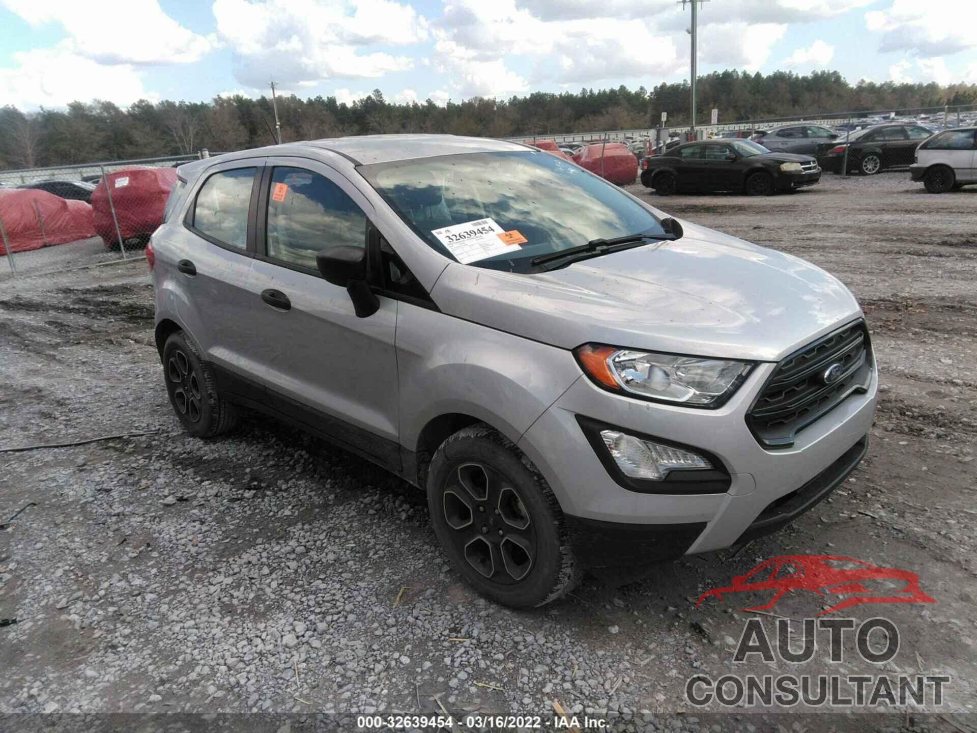 FORD ECOSPORT 2018 - MAJ3P1RE9JC203486