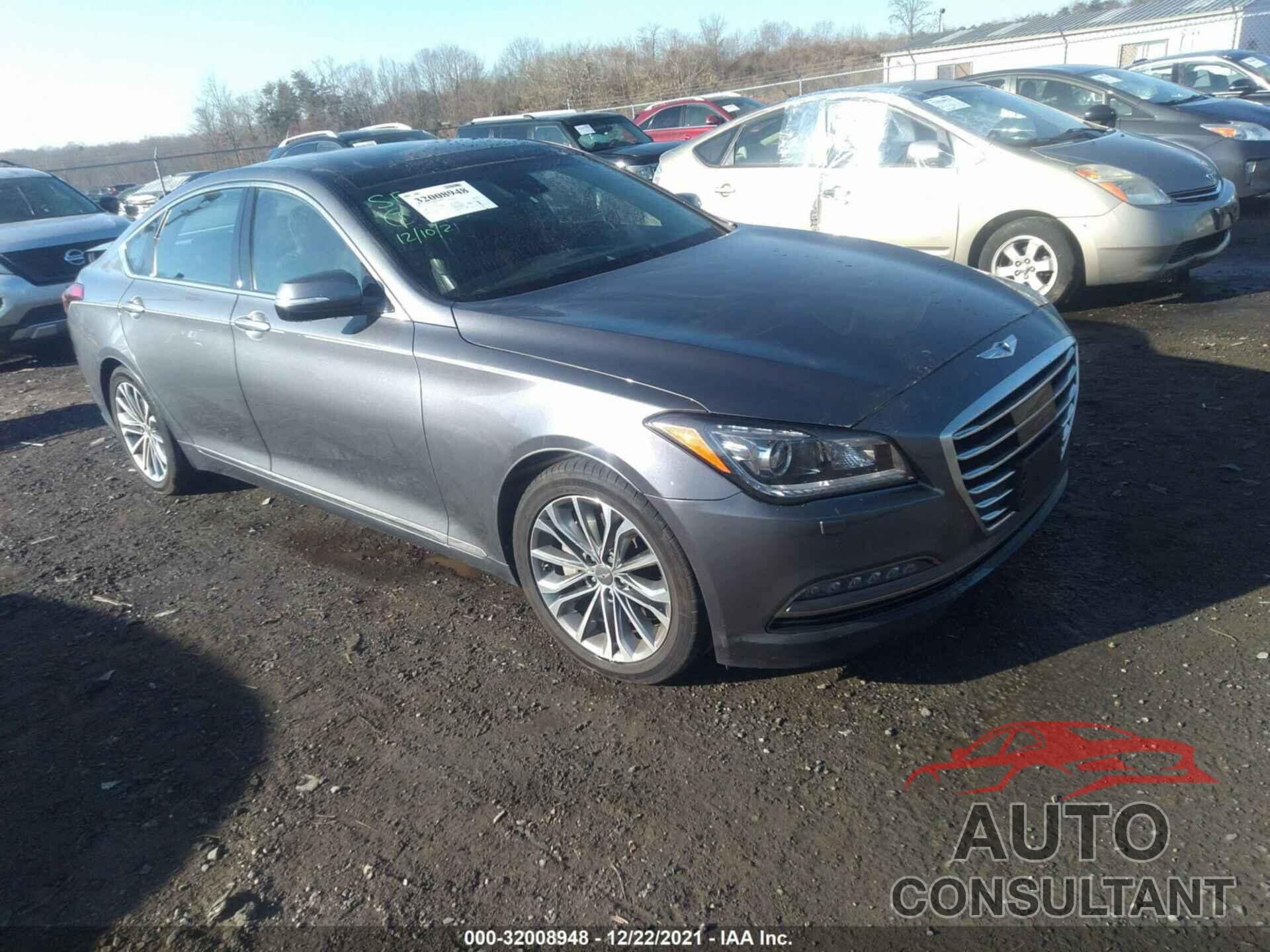 HYUNDAI GENESIS 2016 - KMHGN4JEXGU118864